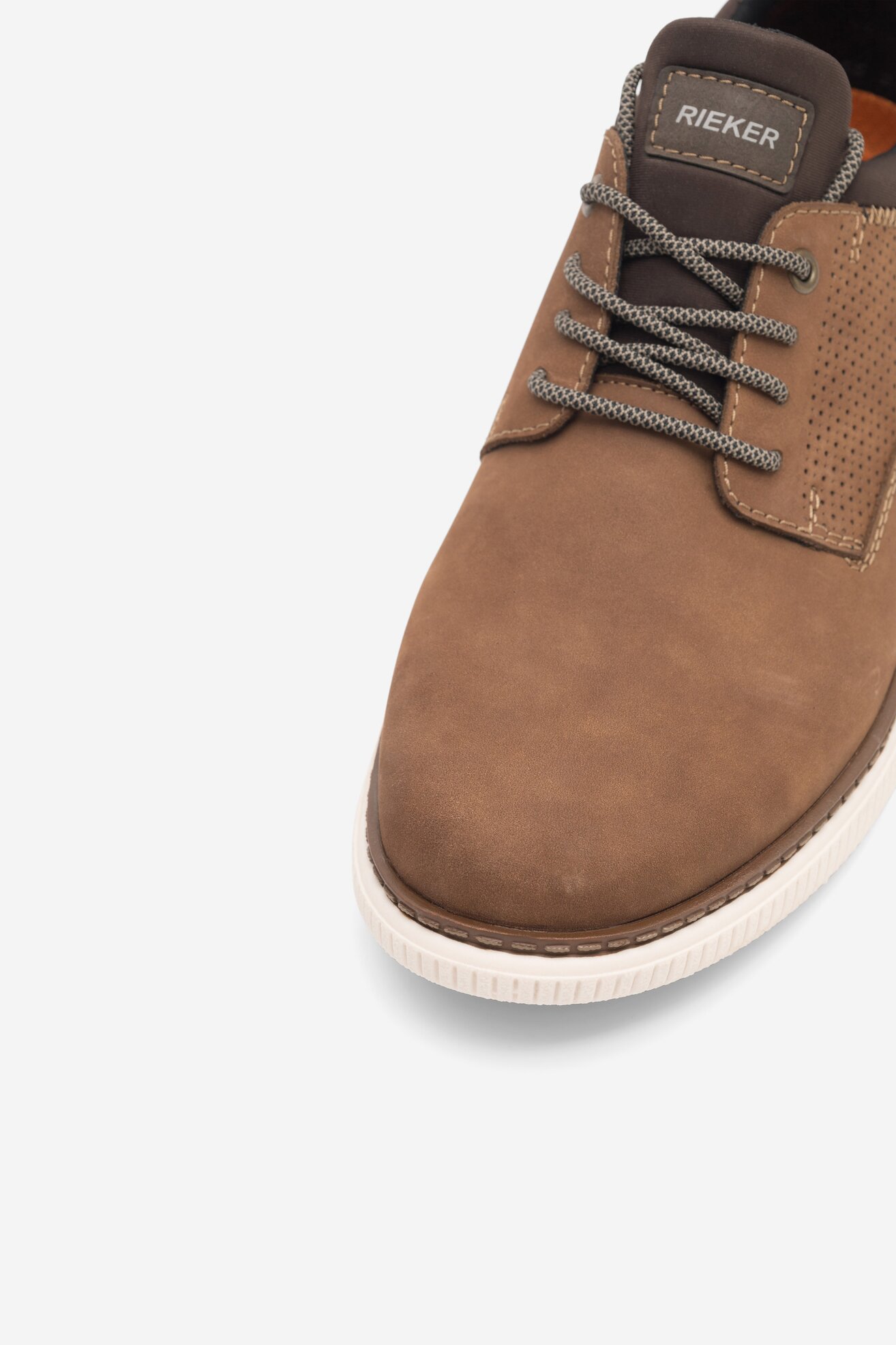 Sneakers Rieker B3355-24 Brązowy