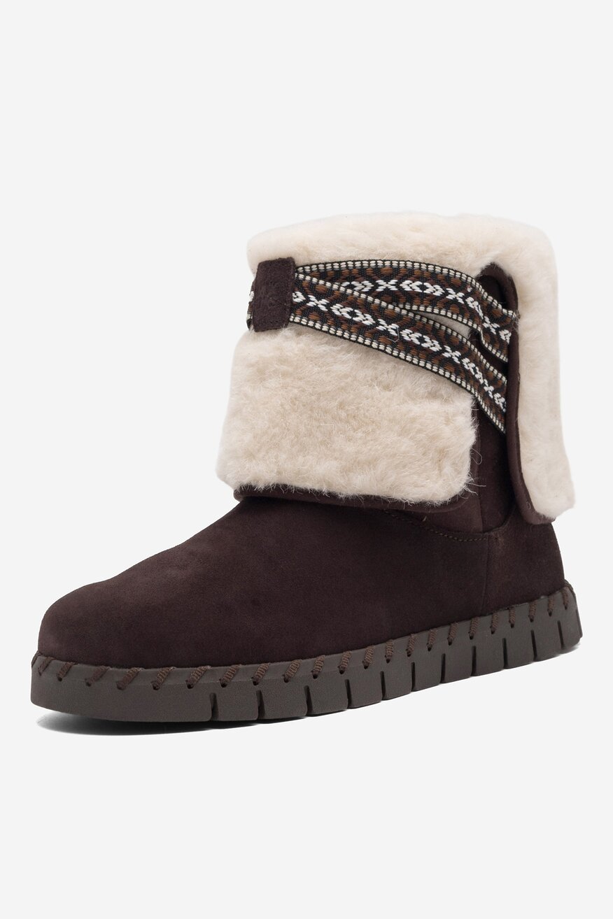 
                MUK LUKS - Skórzane botki - 2230034234678