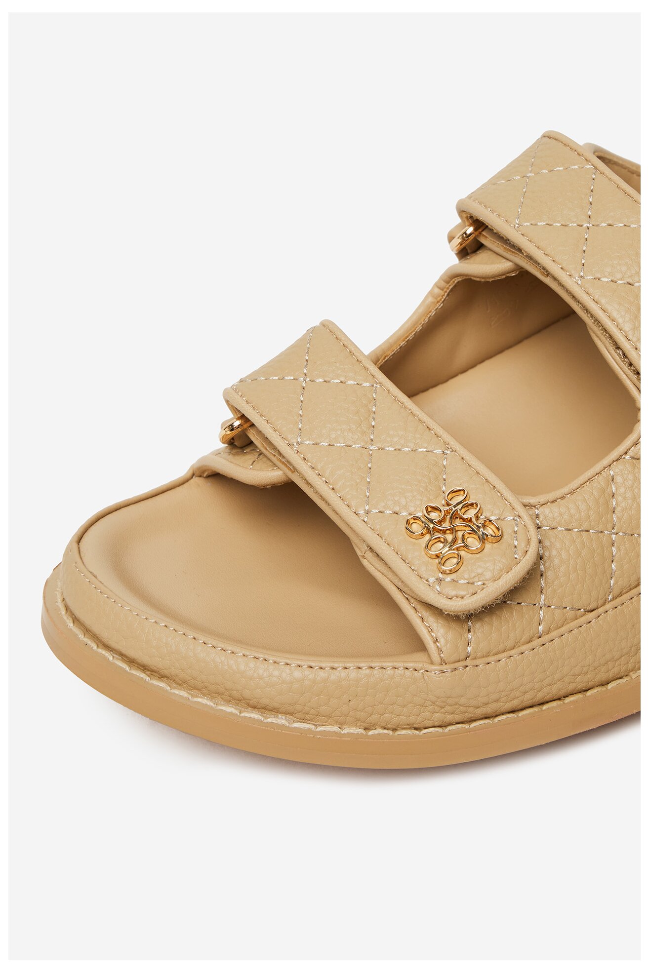 Șlapi NINE WEST V1557-713-1 BEJ