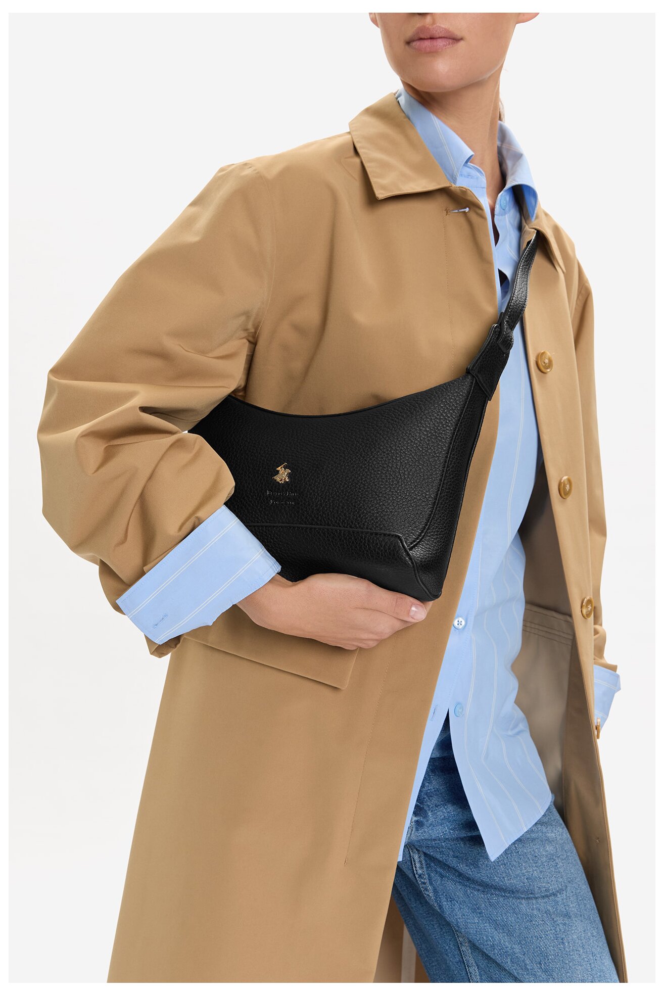 Kézitáska Beverly Hills Polo Club CEO-BHPC-C-008-08 FEKETE