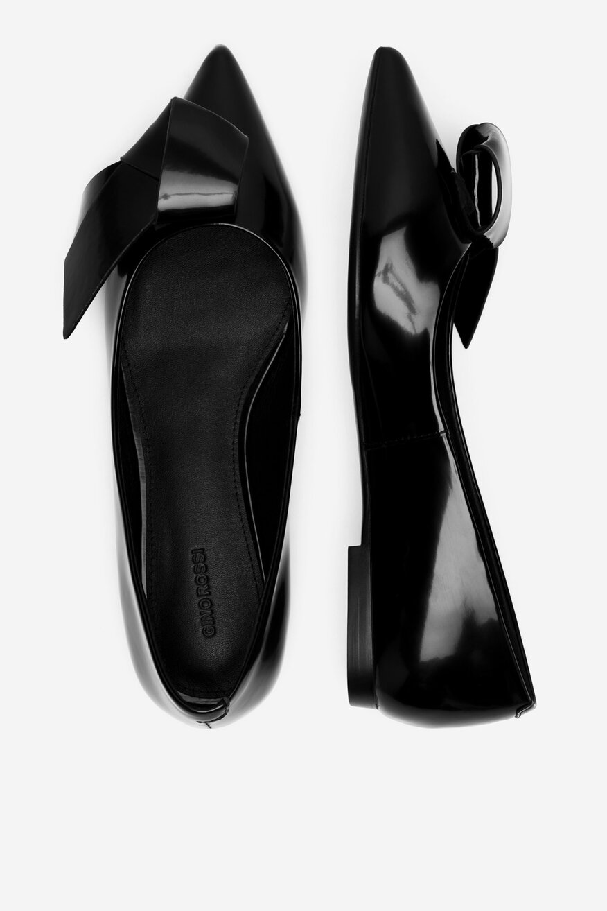 Gino Rossi - Baleriny skórzane - 5906751796979