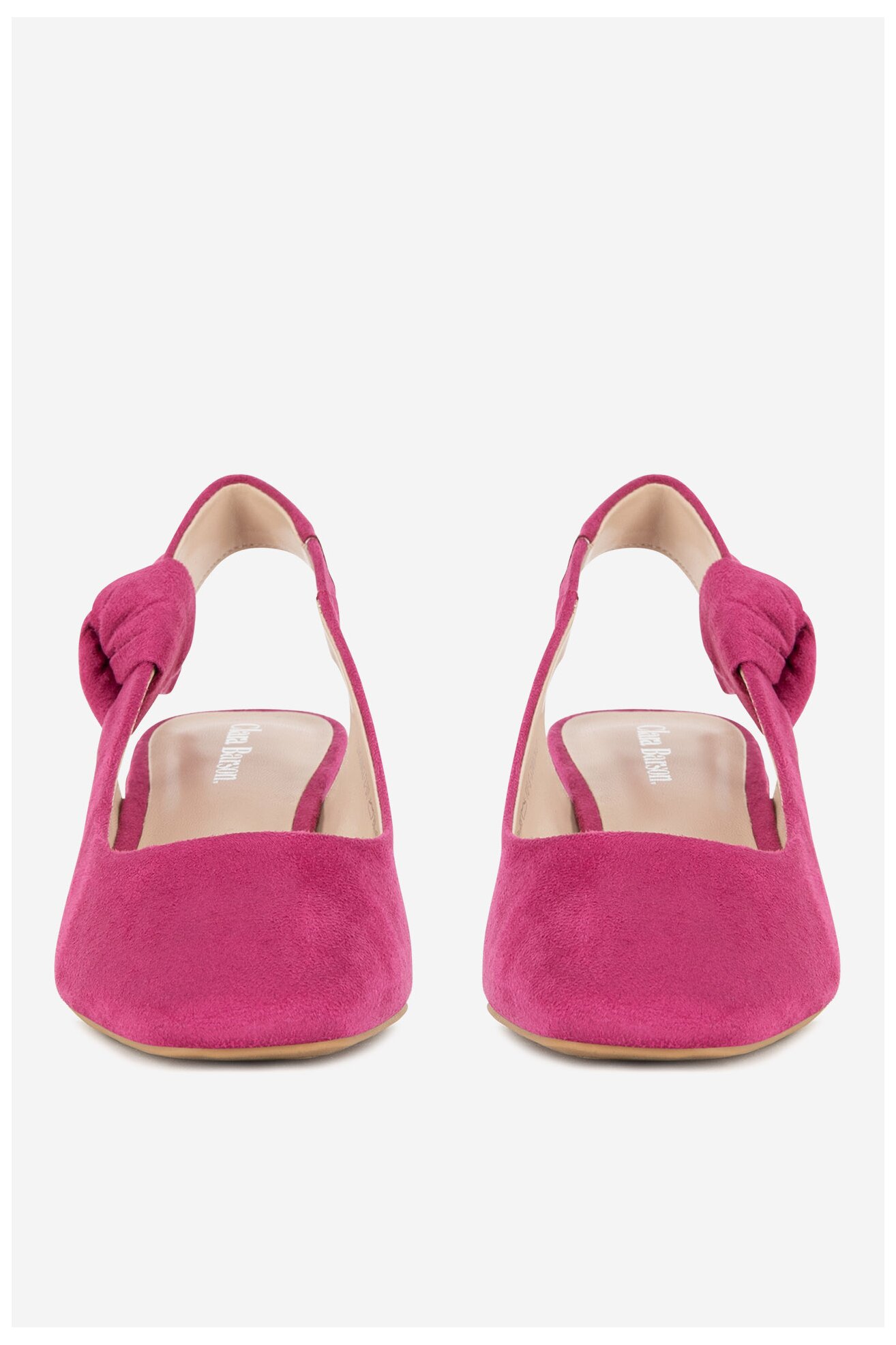 Lodičky Clara Barson LH2002-2 TMAVĚ RŮŽOVÁ