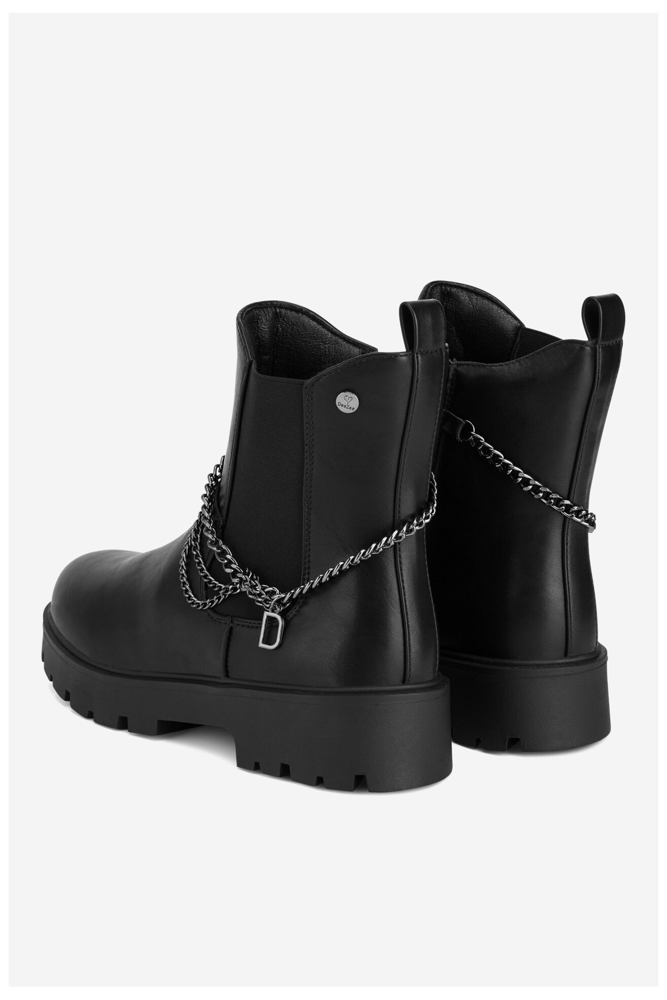 Botki DeeZee CM231117-1 Czarny