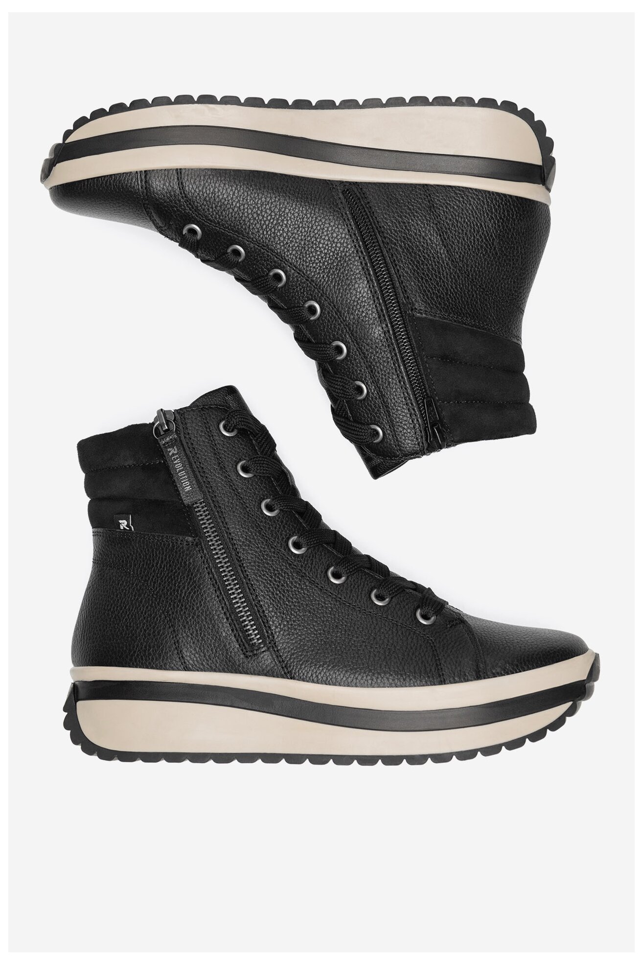 Csizma Rieker Revolution Lifestyle W0962-00 FEKETE