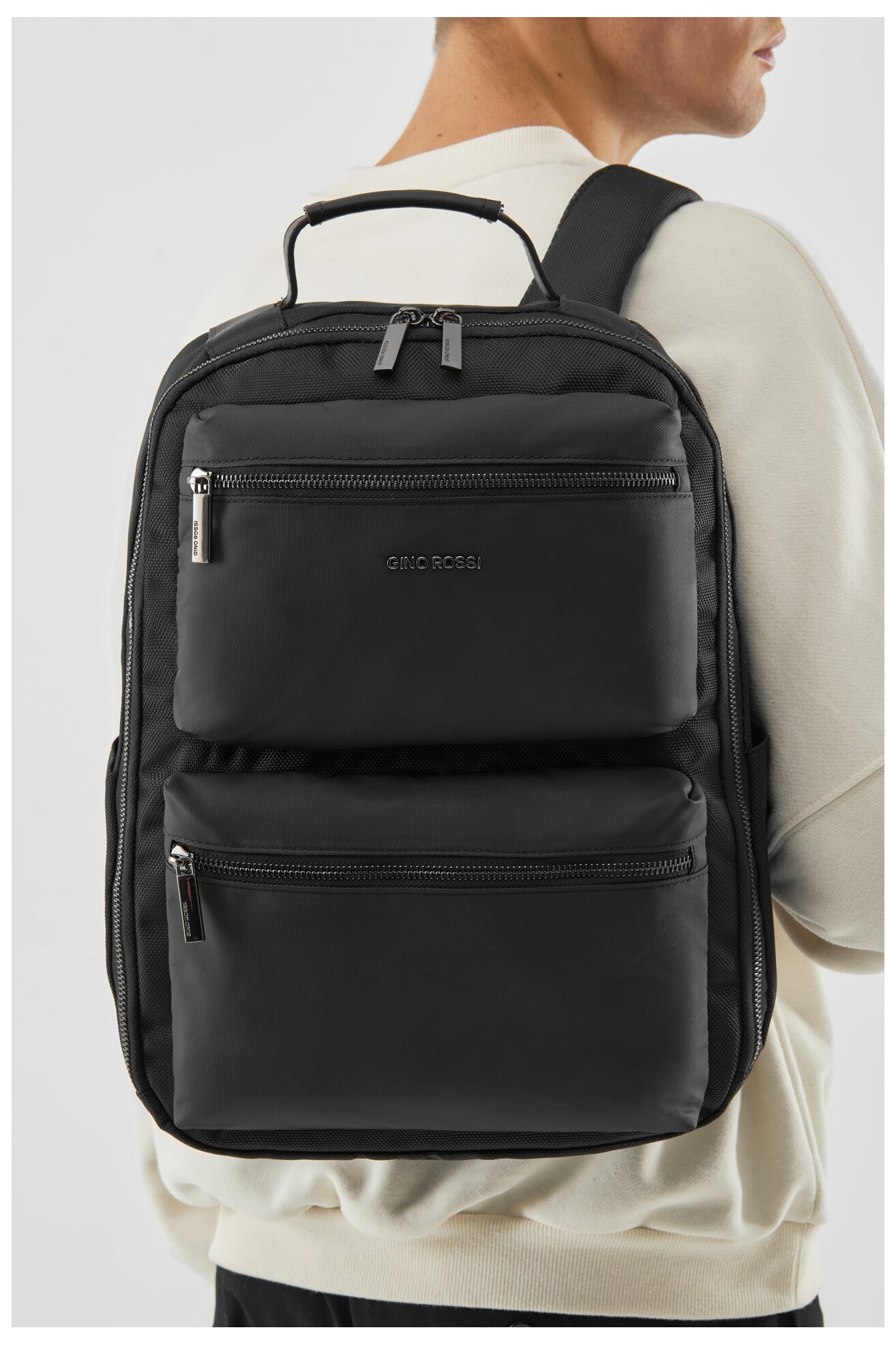 Plecak Gino Rossi GIN-M-06-A23 Czarny
