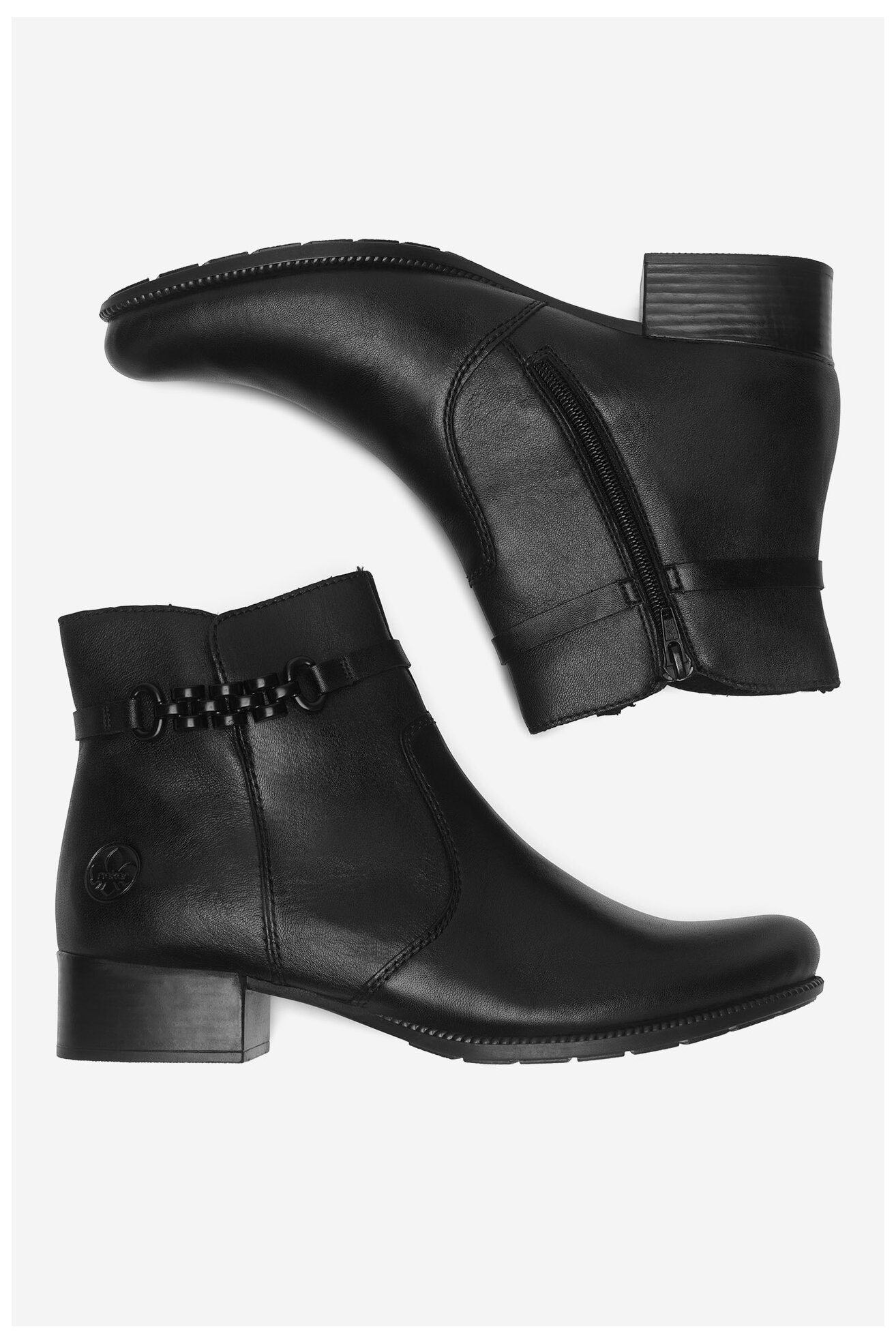 Боти Rieker 78676-00 ЧЕРЕН