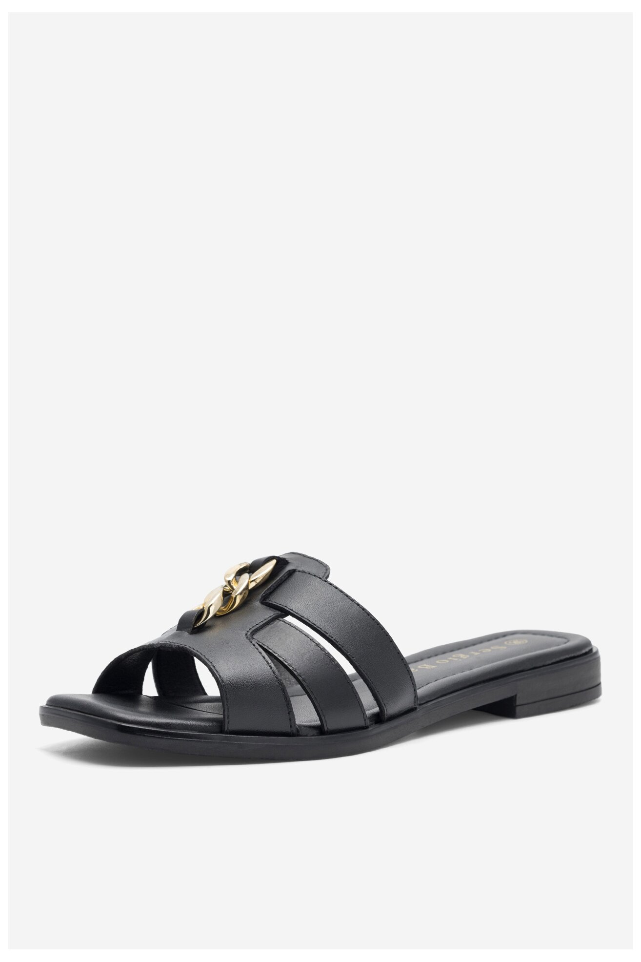 Klapki Sergio Bardi WI16-B1033-04SB Czarny