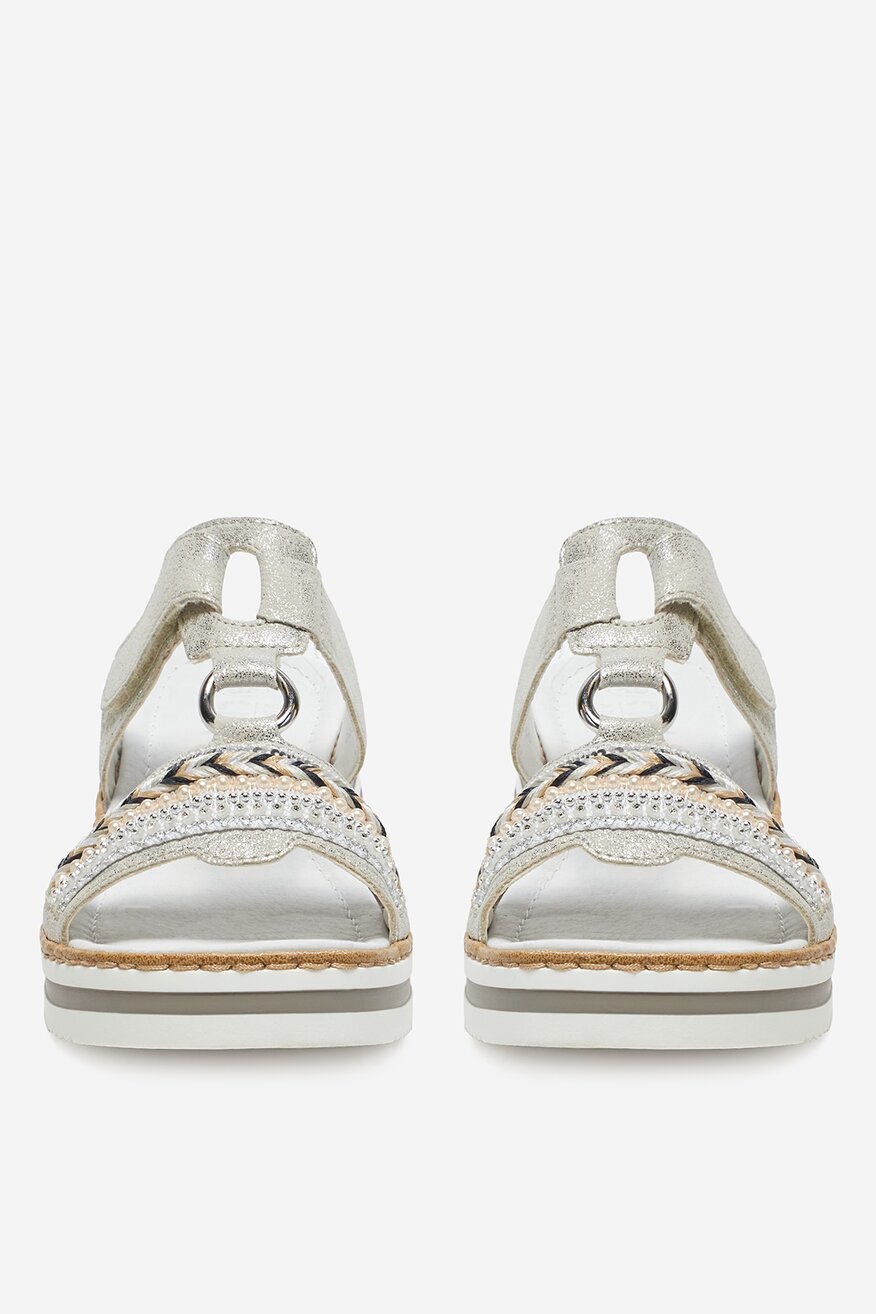 
                Șlapi Rieker ARGINTIU - 2230078412087