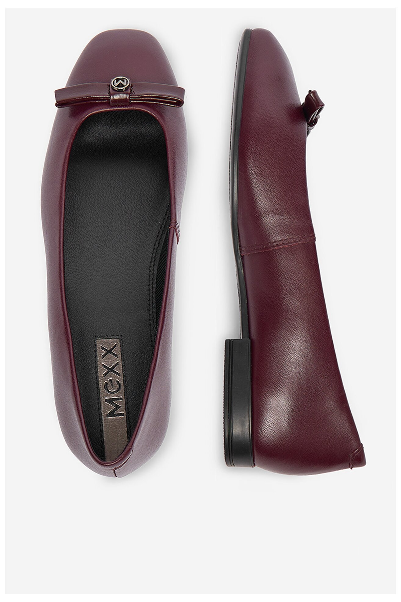 Baleriny Mexx CEO-MX/037C-RST BORDÓ