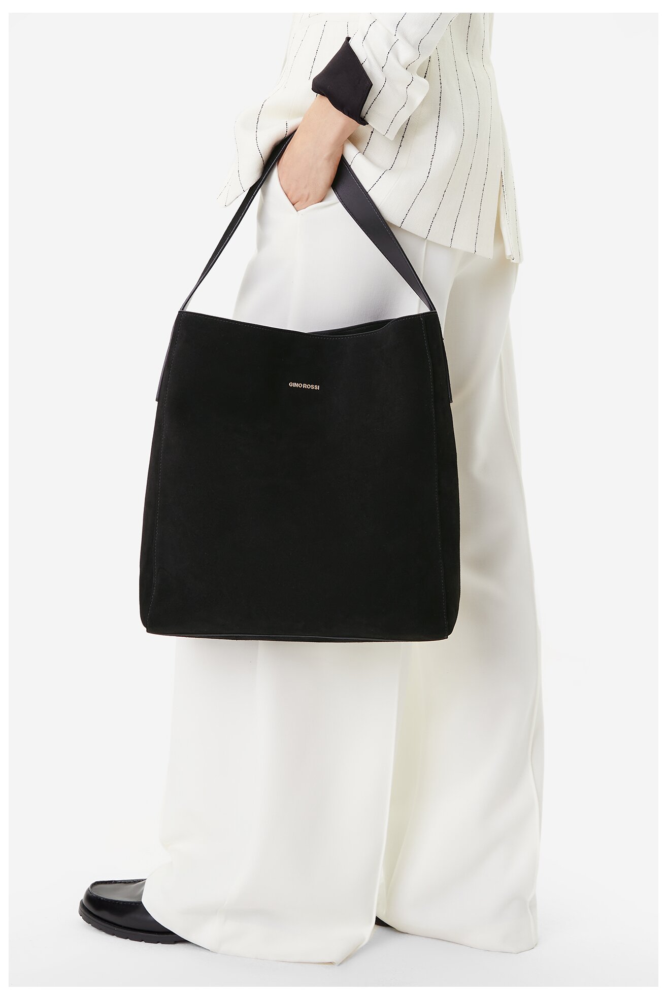 Torebka Gino Rossi EO-LUIS-LA513-113 Czarny