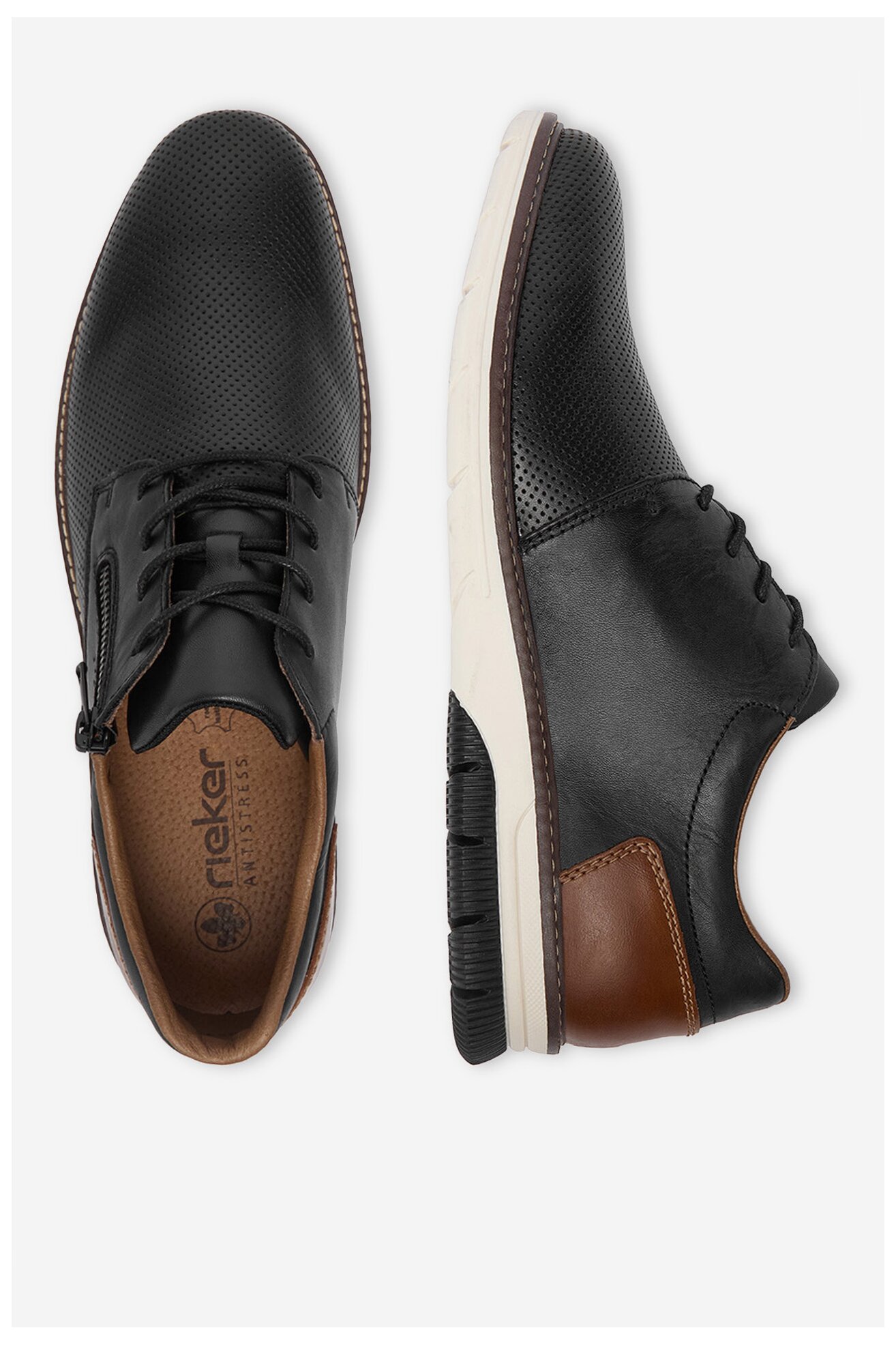 Половинки обувки Rieker CEO-14412-00 ЧЕРЕН