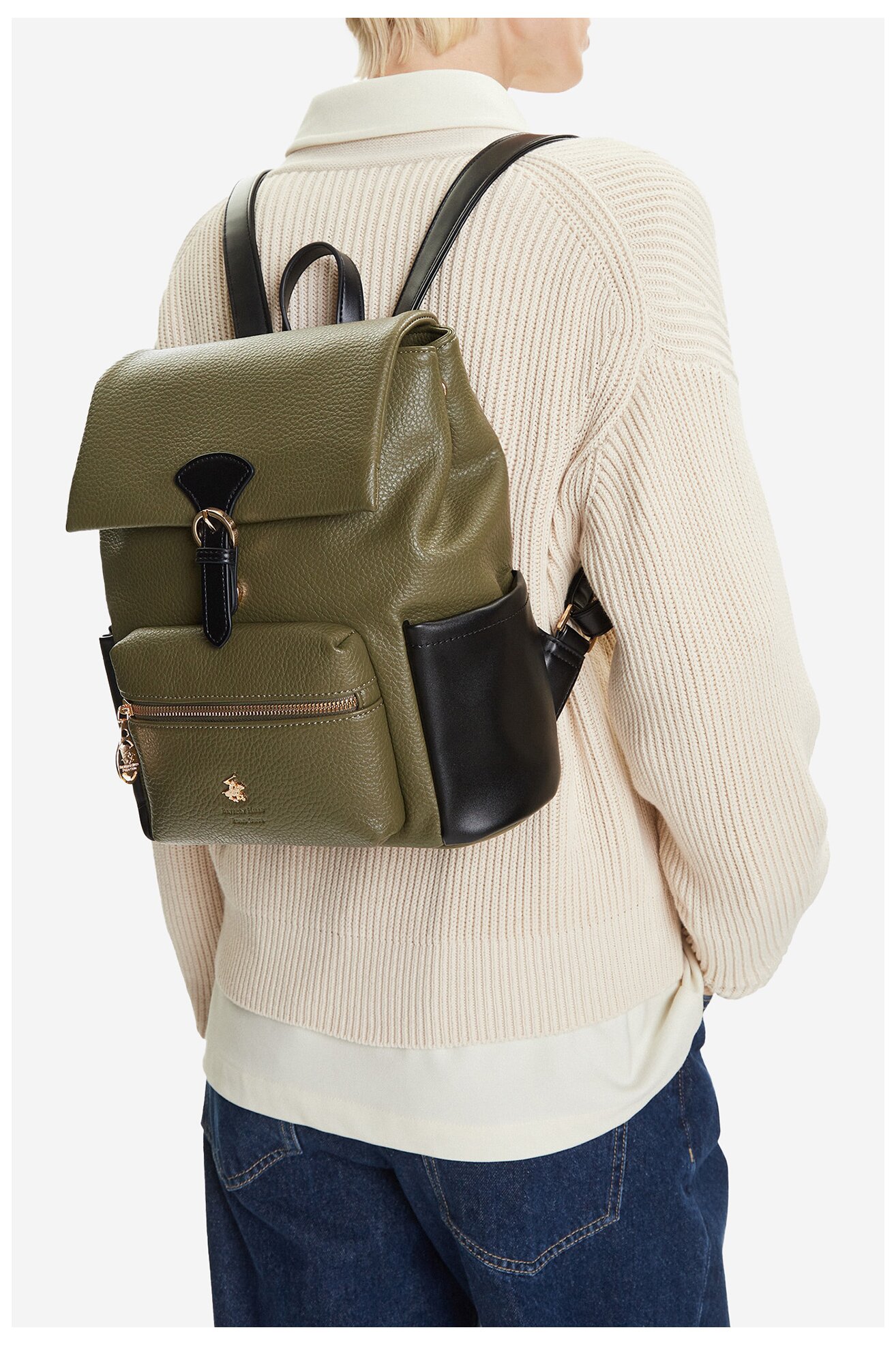 Plecak Beverly Hills Polo Club CEO-BHPC-C-002-08 Zielony