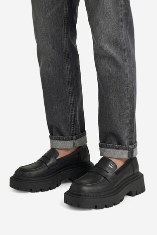 Мокасини G-STAR RAW CEO-WI34-JOSIA-04 ЧОРНИЙ