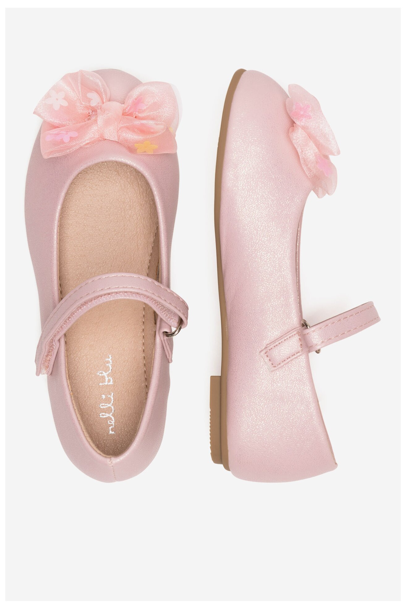 Baleriny Nelli Blu CM240430-8 Różowy