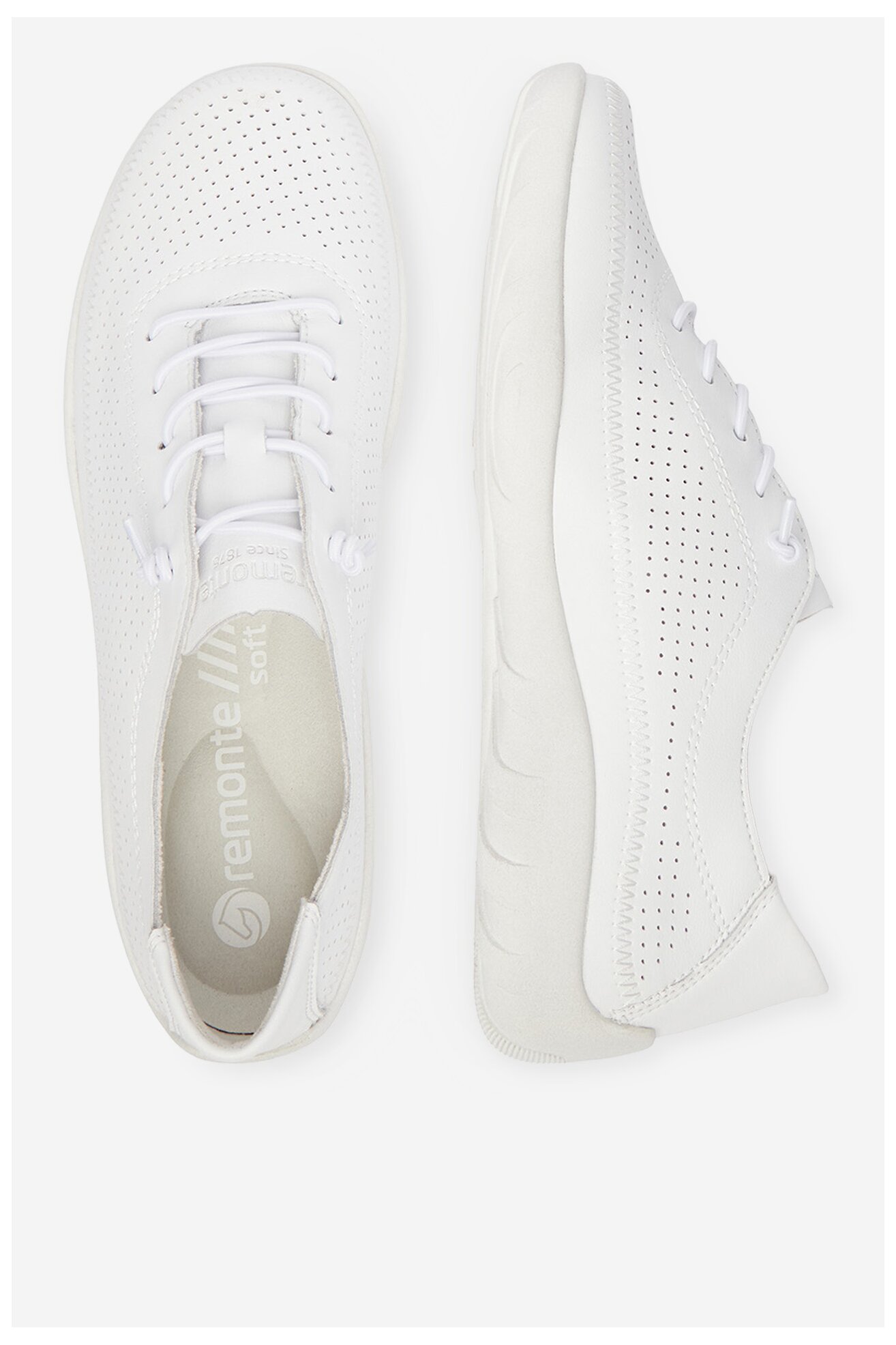 Половинки обувки Remonte CEO-R3521-80 БЯЛ