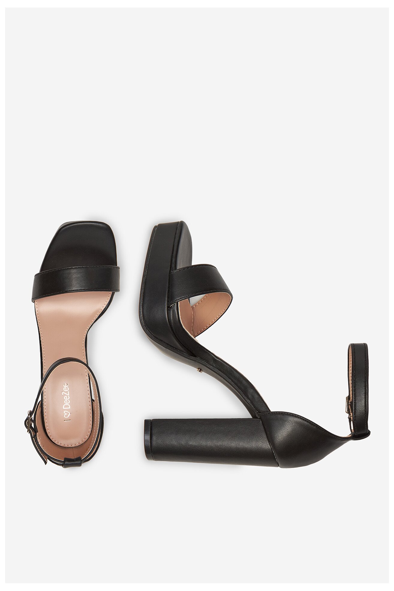 Sandały DeeZee LE601-19 Czarny