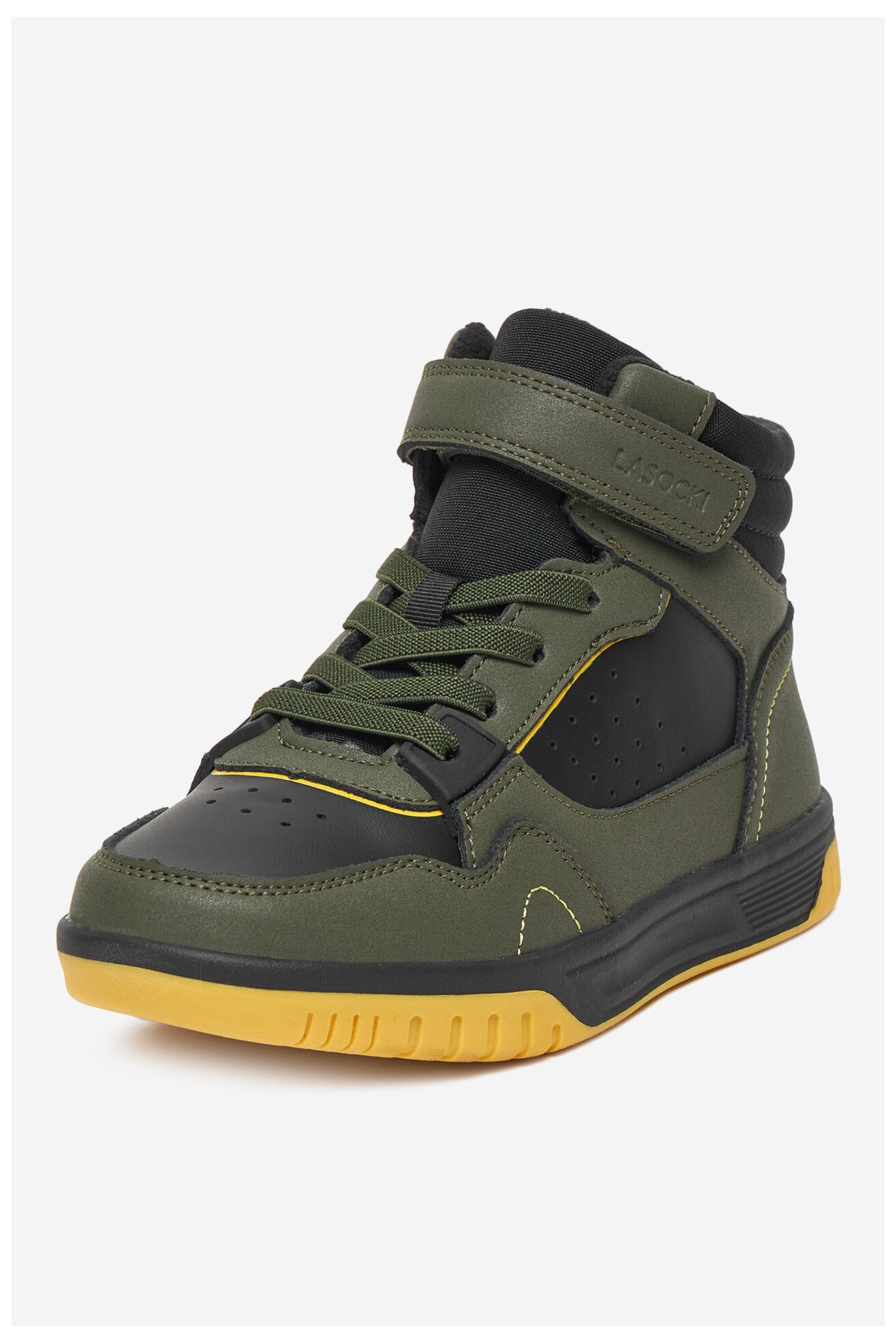 Šněrovací vyšší obuv Lasocki Young CEO-AVO-333-097 KHAKI