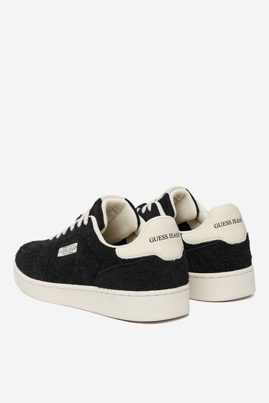 
                GUESS JEANS - Sneakersy skórzane - 5906751657362