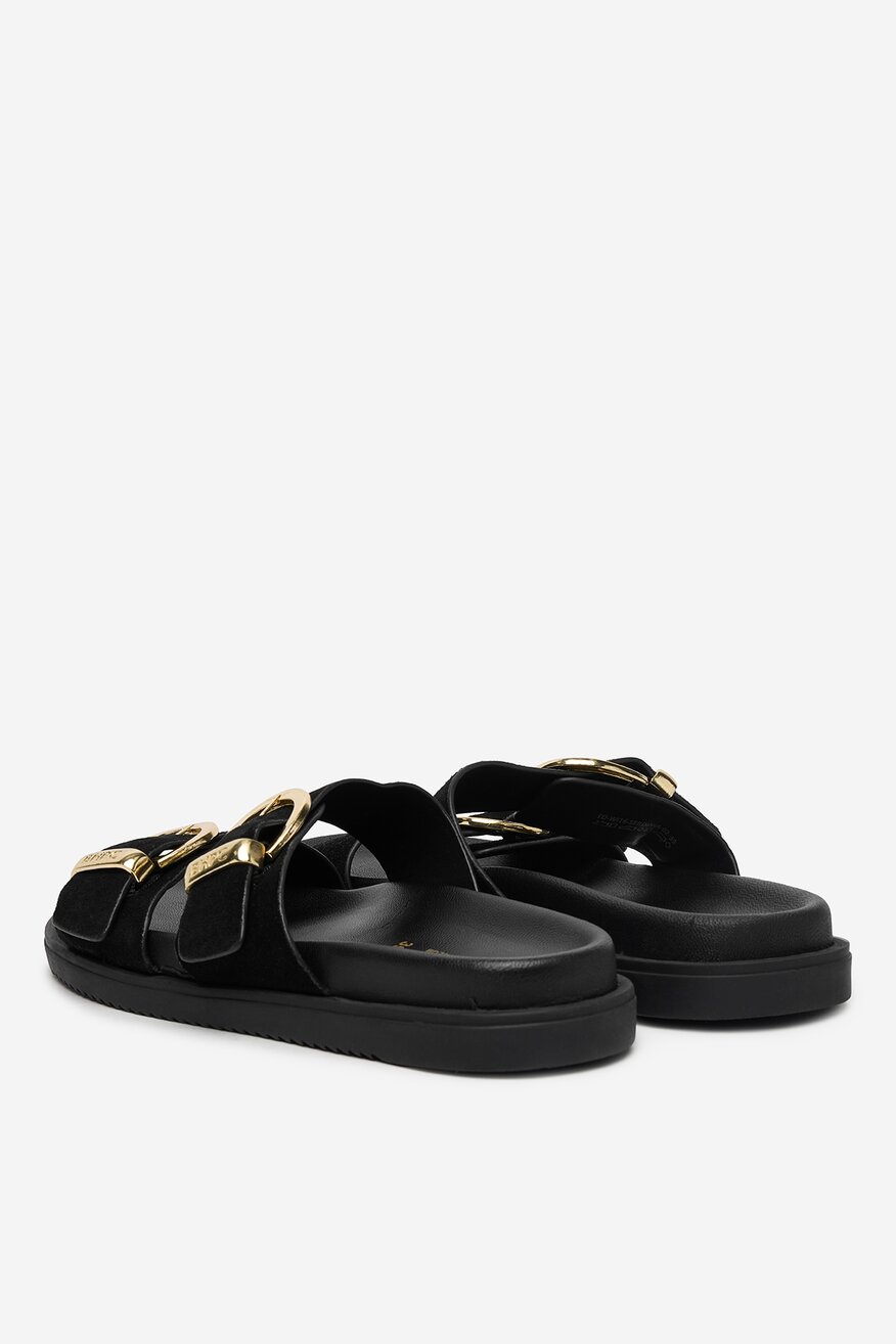 
                Beverly Hills Polo Club - Klapki skórzane - 5906751904251