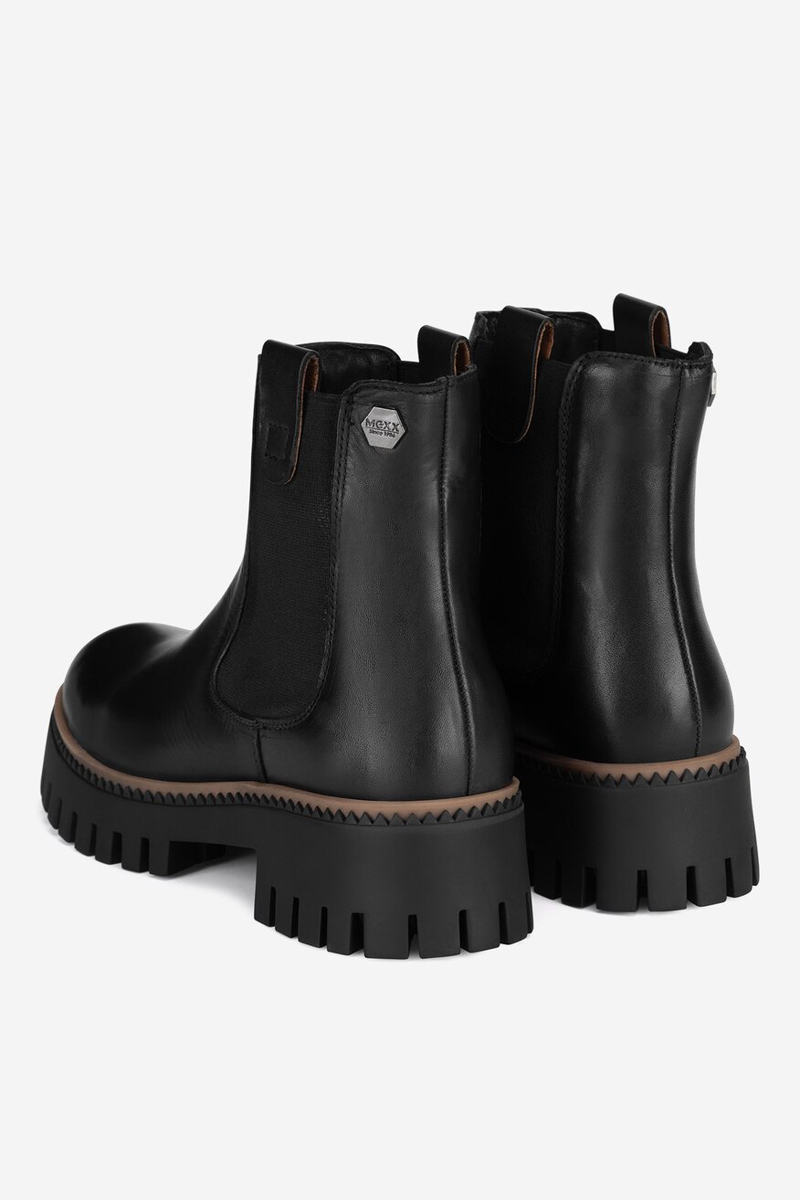 Mexx - Sztyblety skórzane - 5905588997924