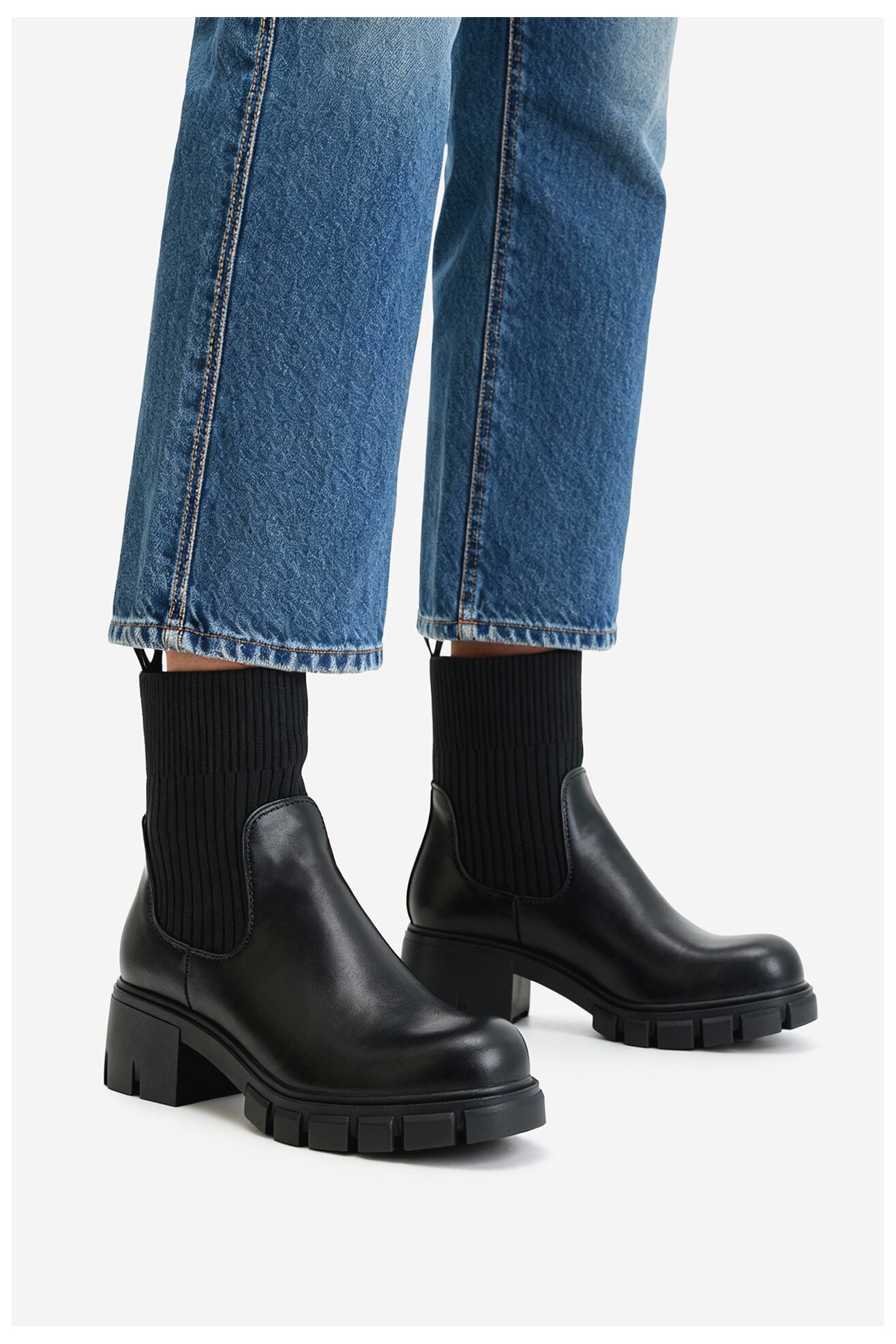 Bokacsizma DeeZee CEO-WS5575-05 FEKETE