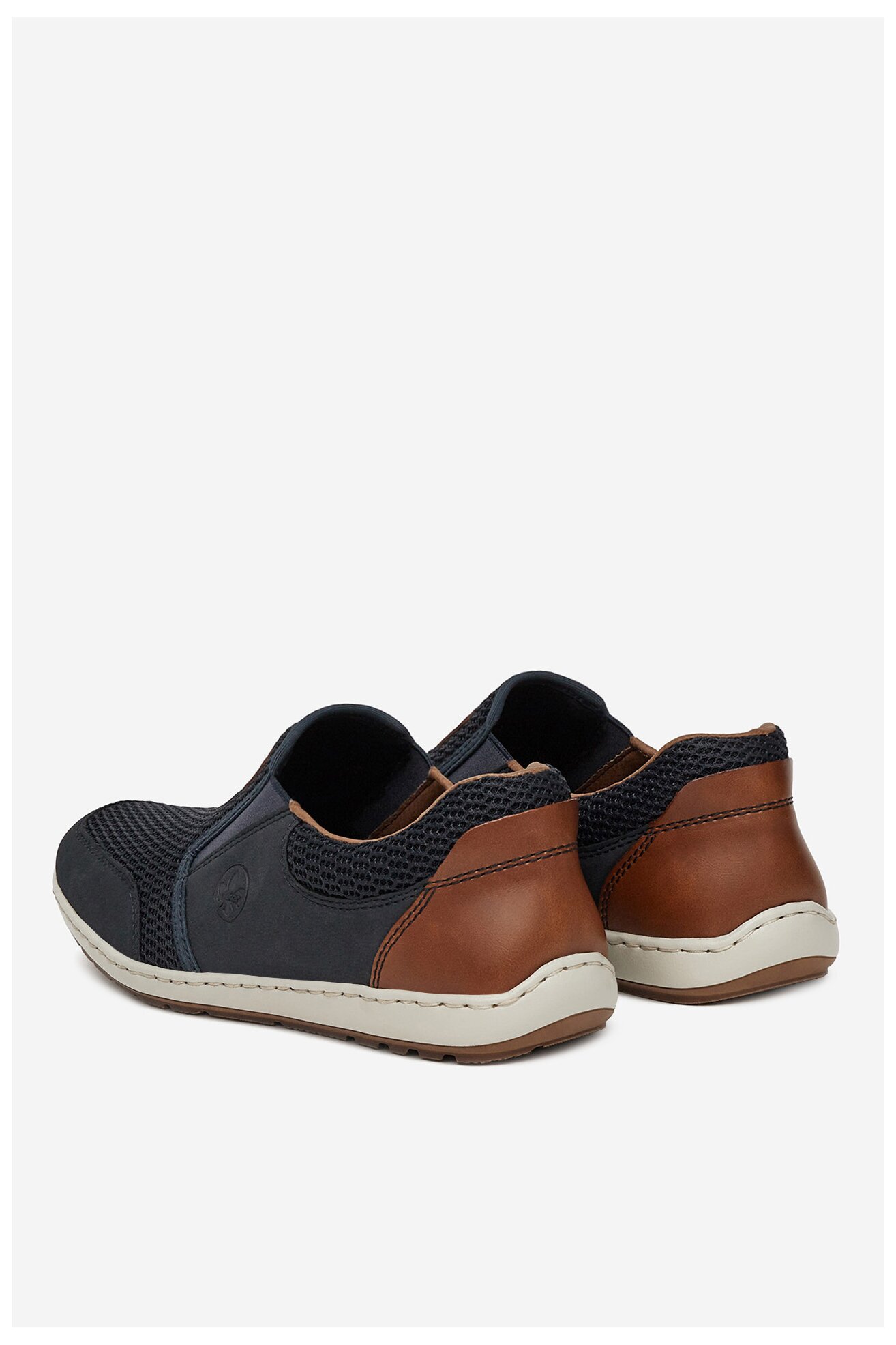 Półbuty Rieker 08869-14 Granatowy