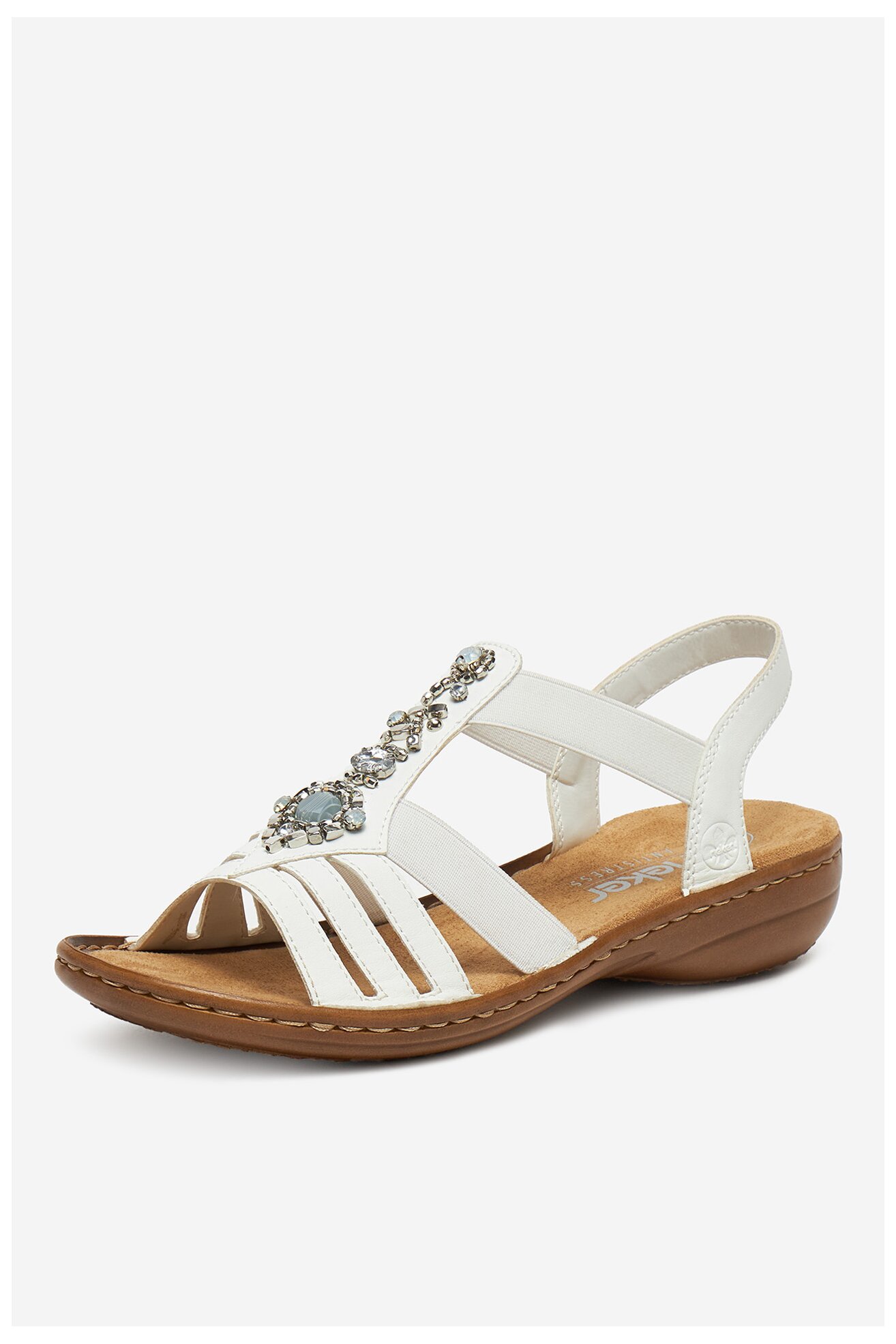 Sandale Rieker 60839-80 ALB