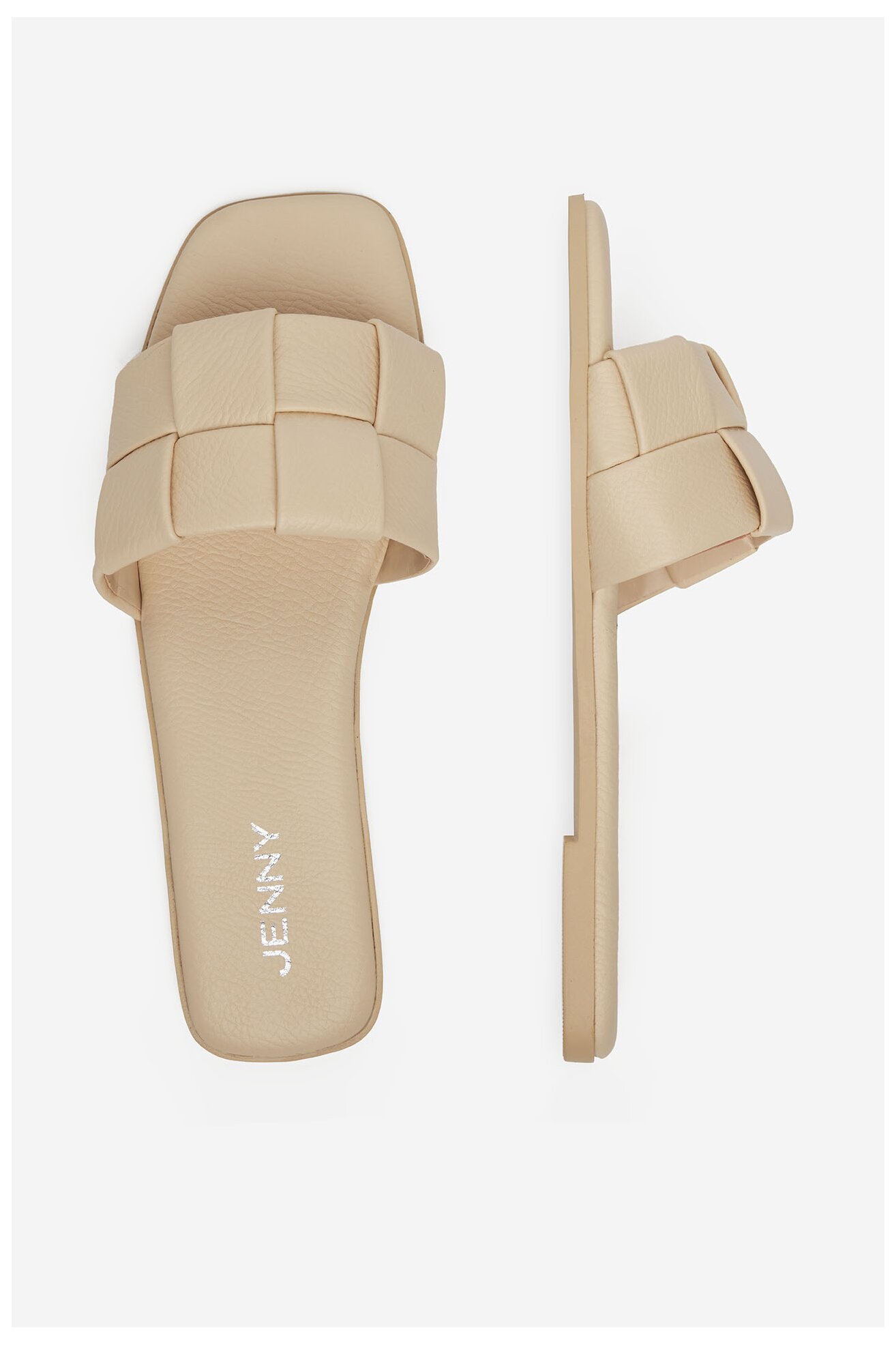 Klapki Jenny RZ45505030 Beżowy