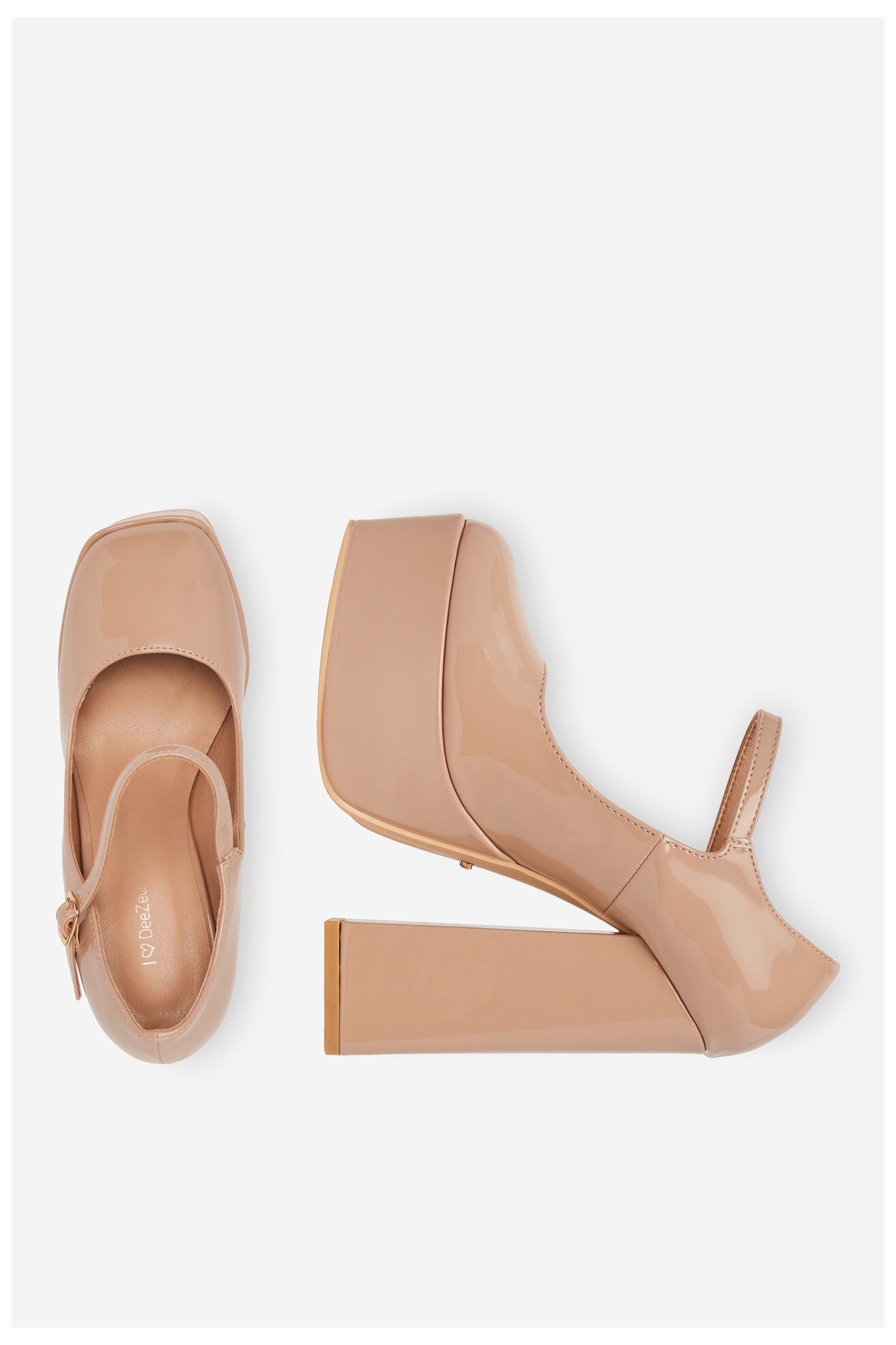 Körömcipő DeeZee LWLB0328-1 BÉZS