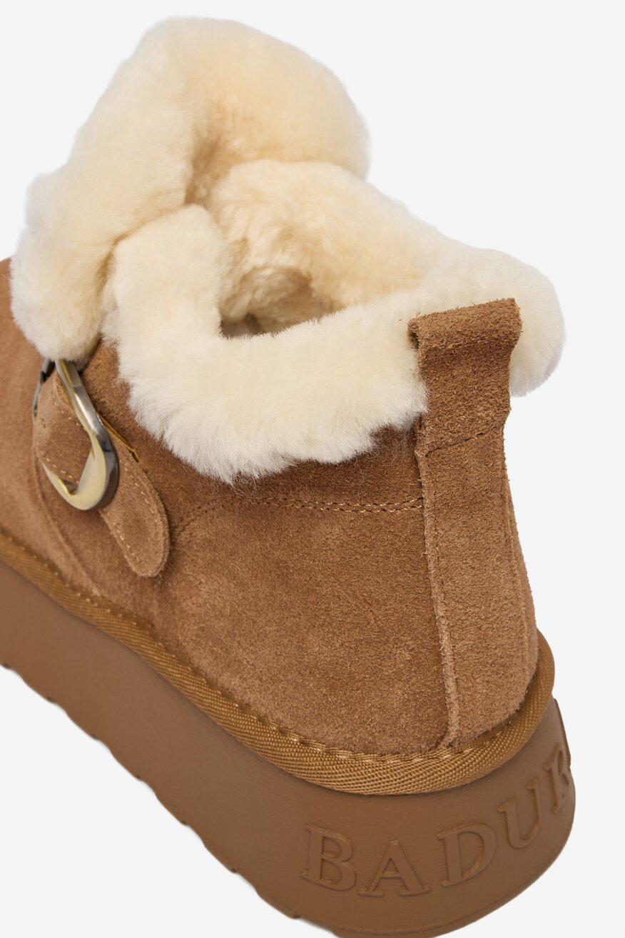 Badura - Śniegowce skórzane - 5906751278611