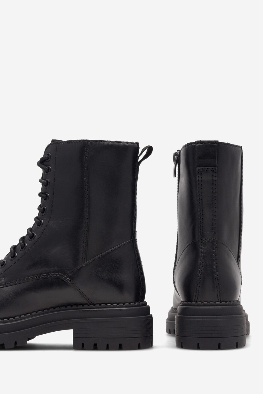 
                Lasocki - Trzewiki skórzane ocieplane - 5905588006893