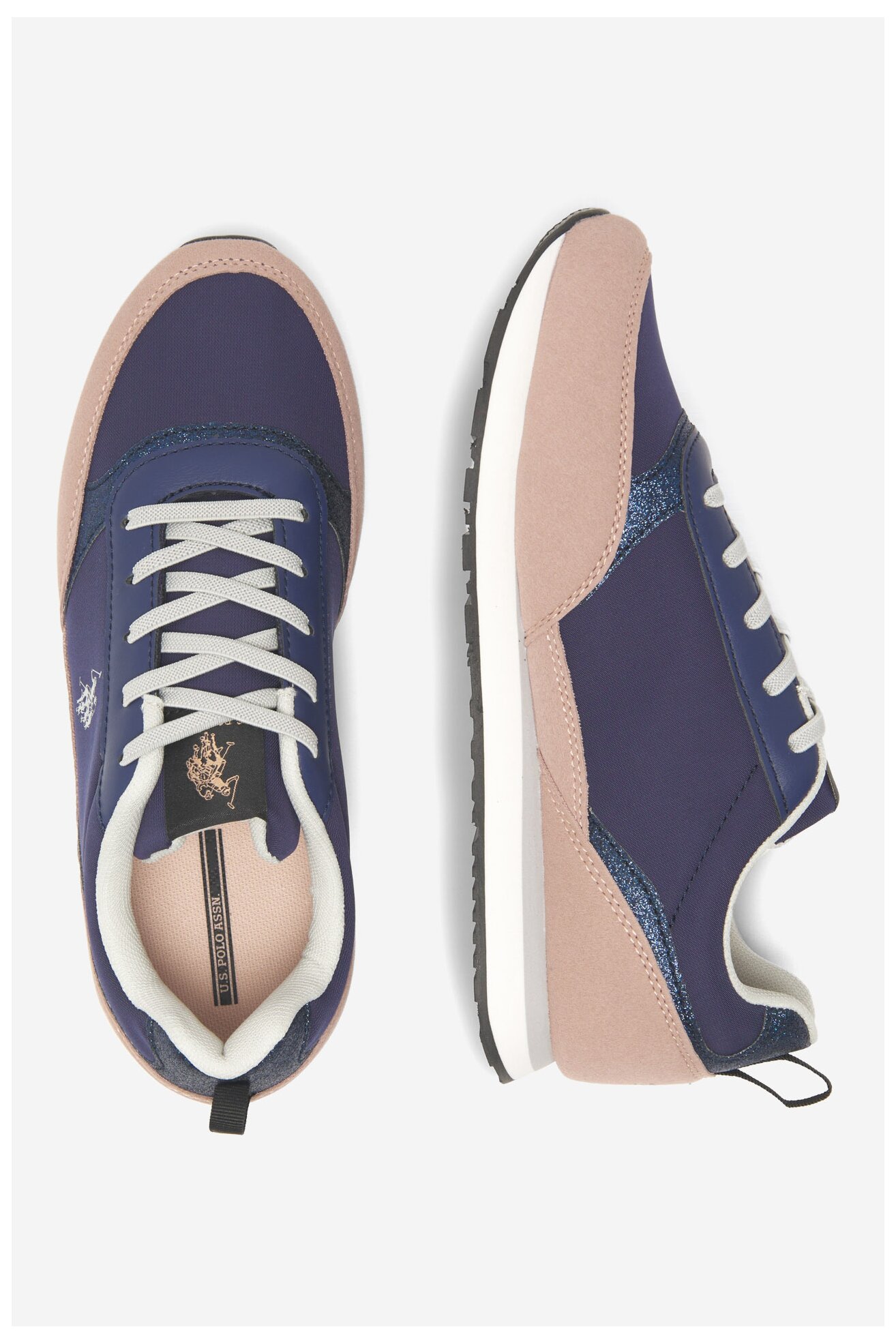 Сникърси U.S. POLO ASSN. NOBIK013 КОБАЛТОВО СИНЬО