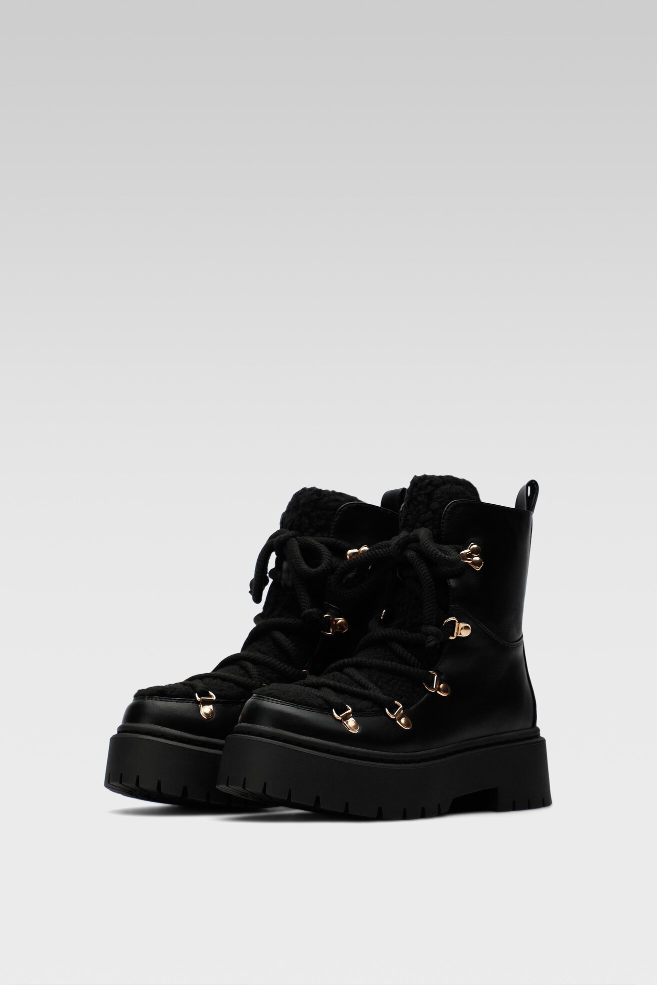 Botki DeeZee H040303-01 Czarny