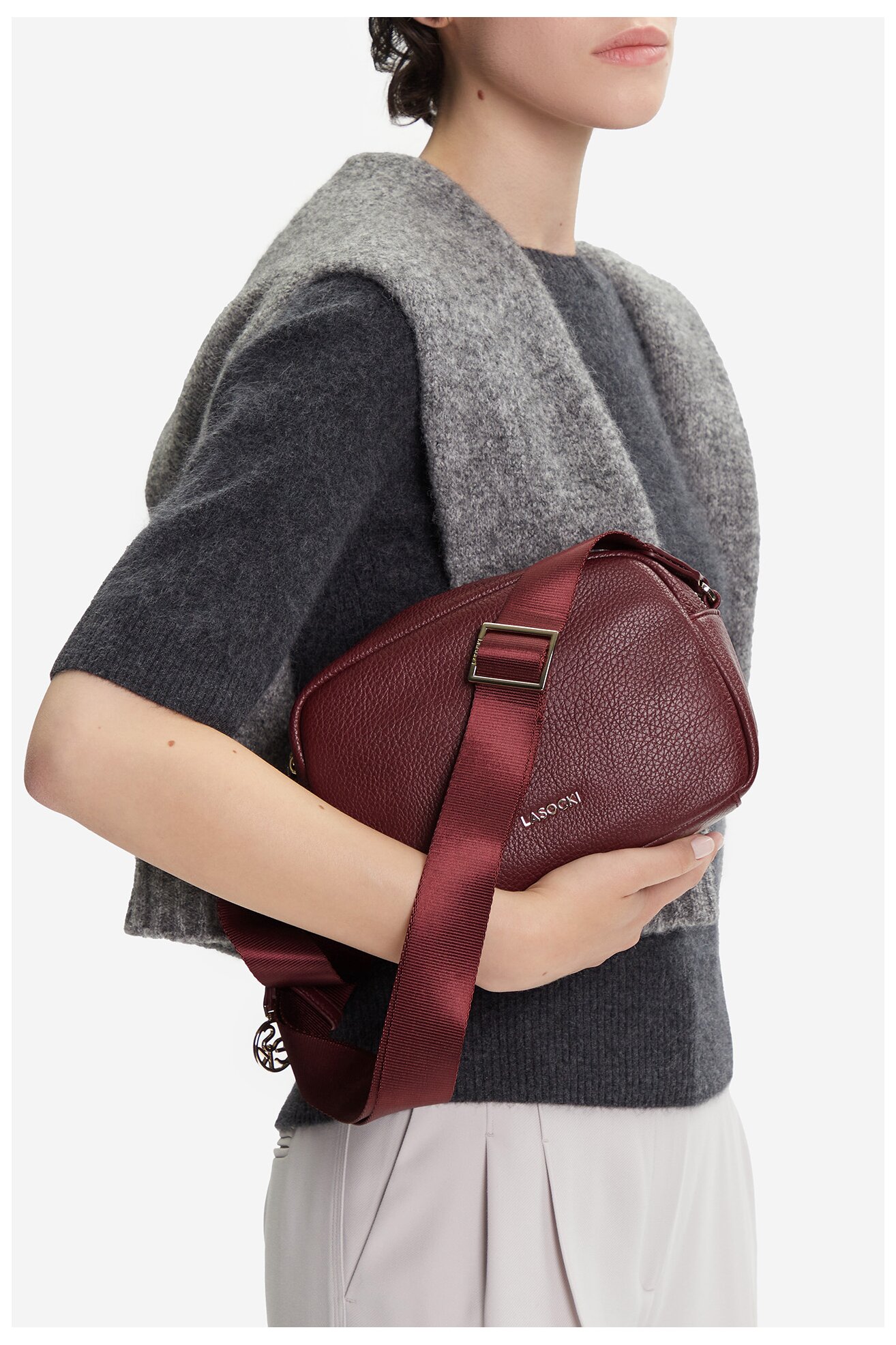 Torebka Lasocki LSK-K-030-06 Bordowy