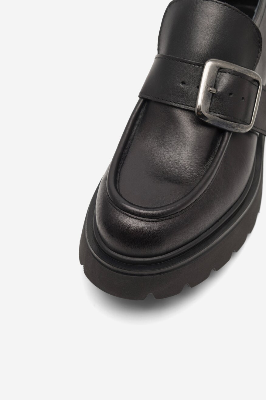 
                Badura - Loafersy skórzane - 5905588023876