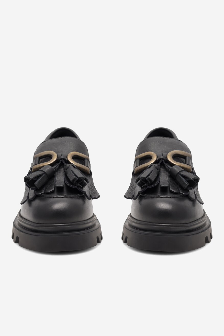 Badura - Loafersy skórzane - 5905588755050