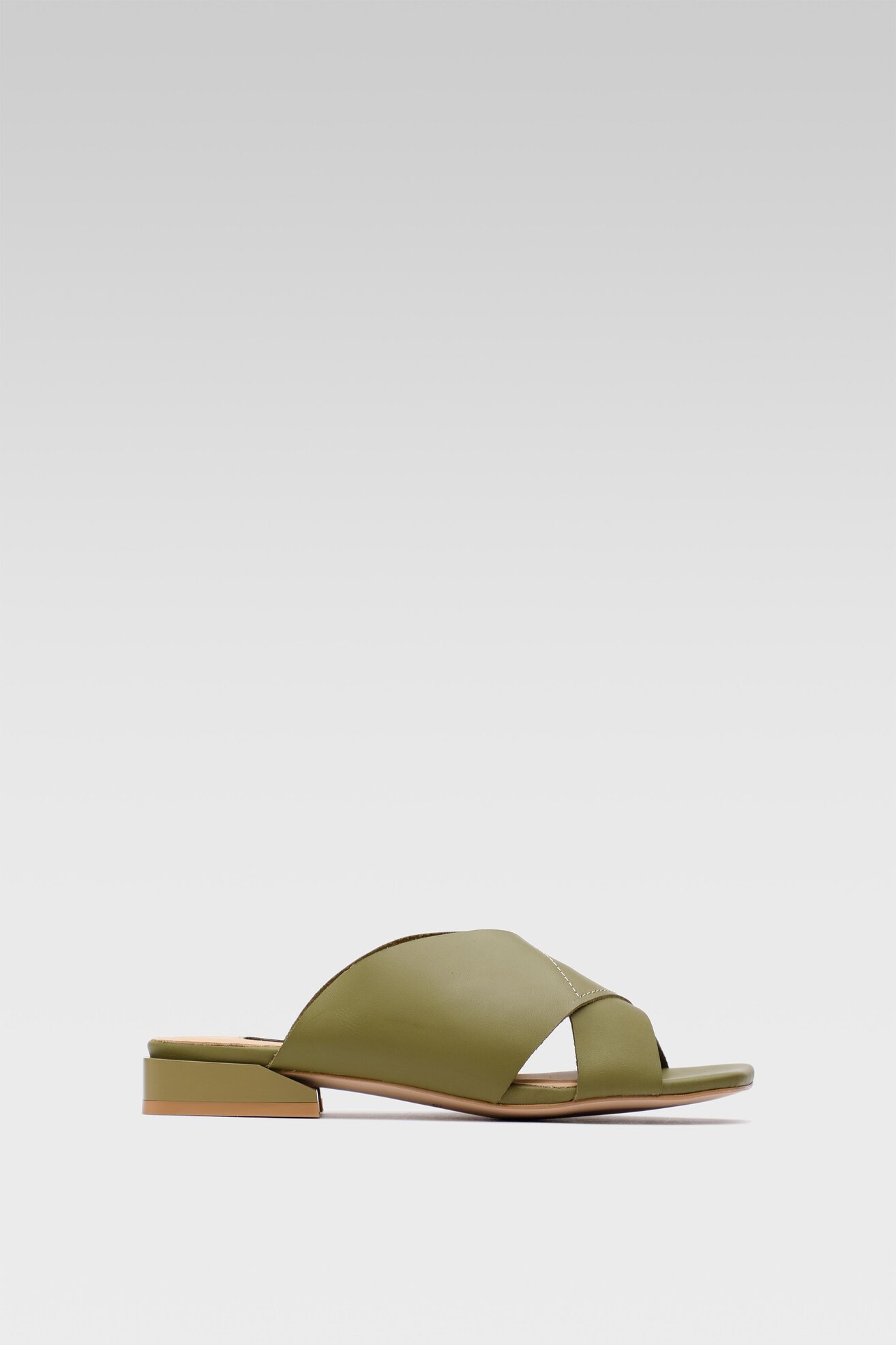 Klapki Gino Rossi 17100 Khaki