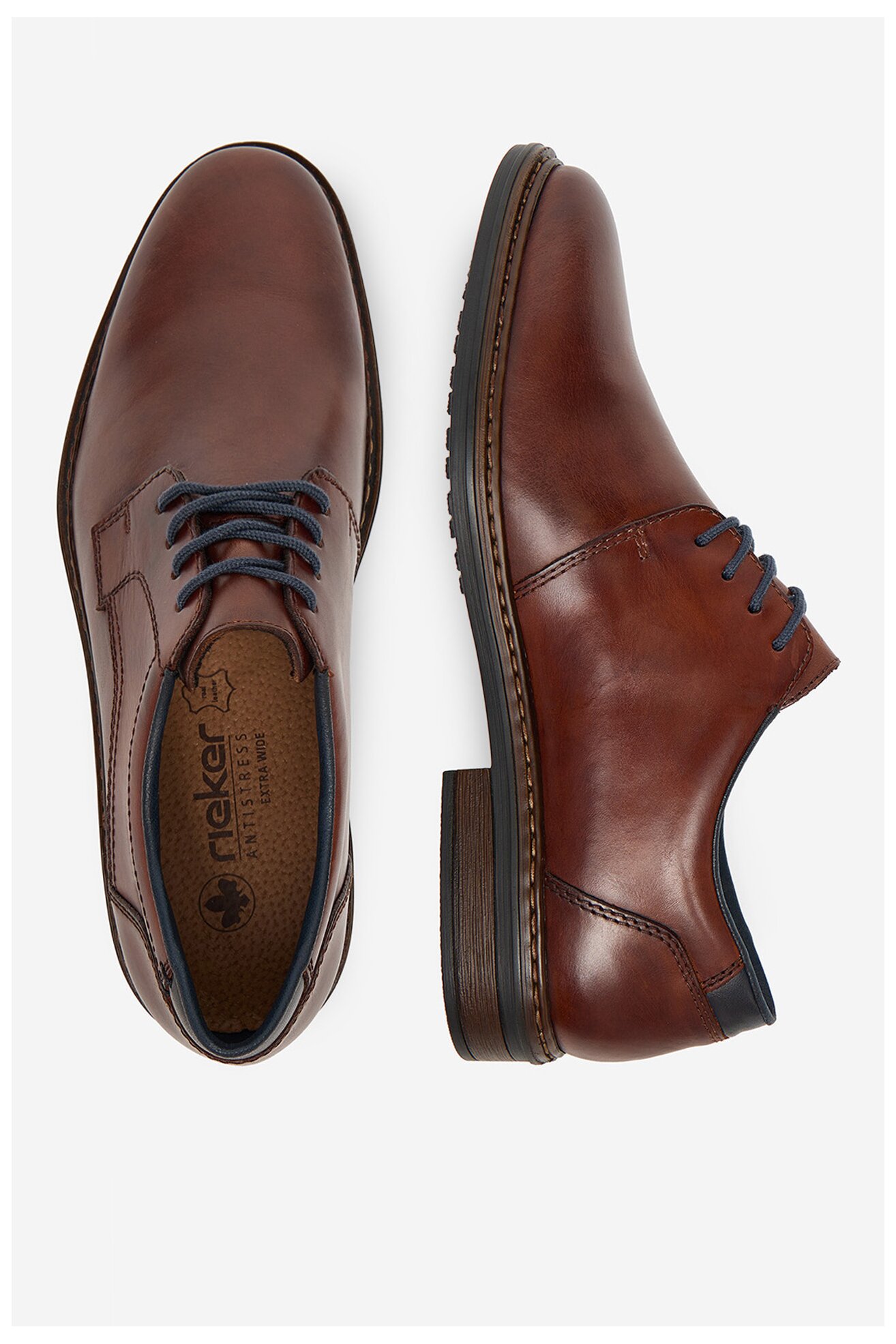 Polobotka Rieker 17627-25 HNĚDÁ