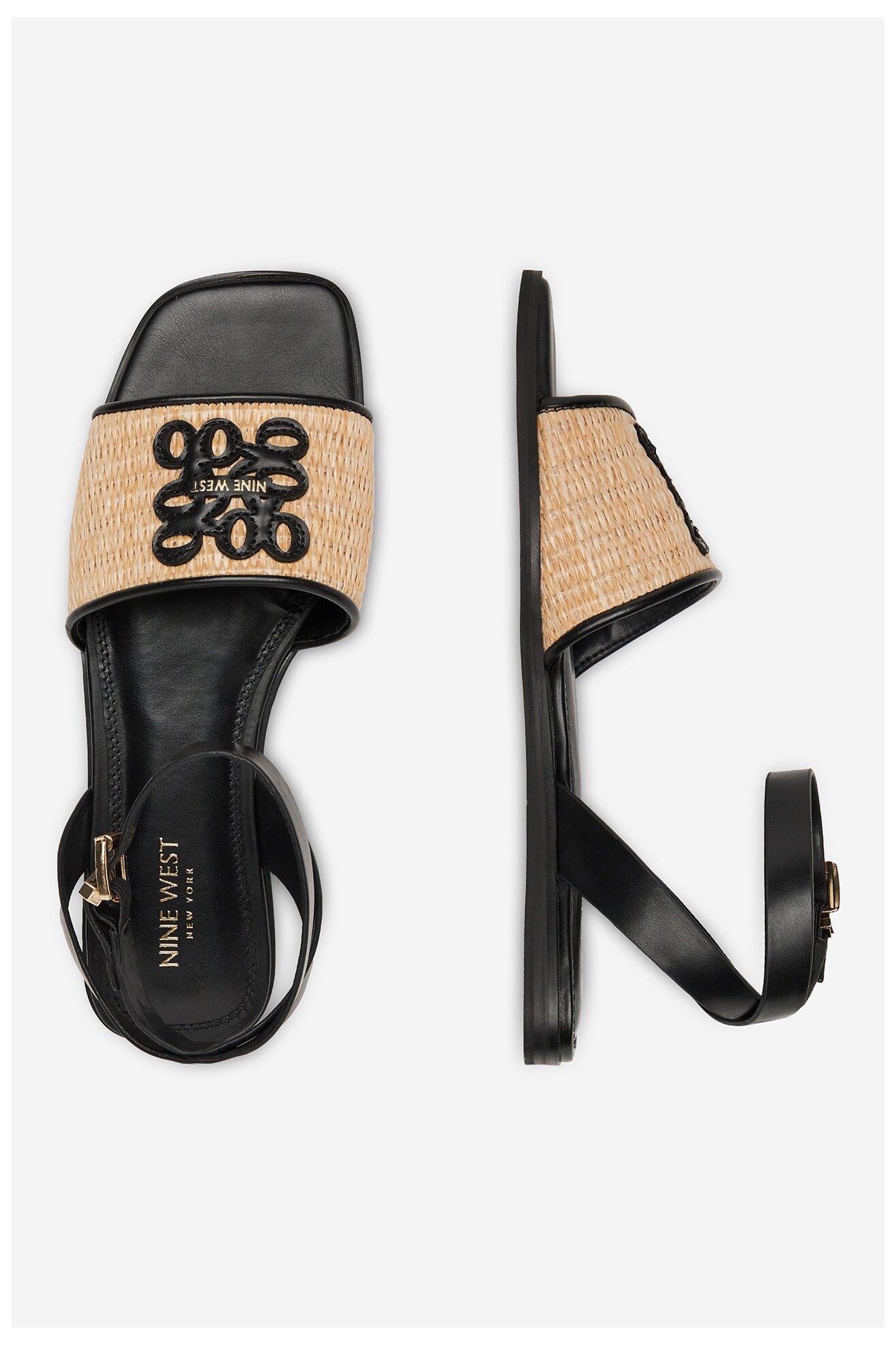 Sandały NINE WEST CWBFS181-03 Czarny