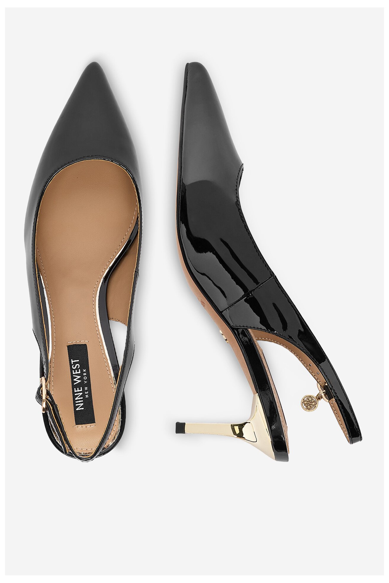 Туфлі-Човники NINE WEST CEO-LP655163A-9 ЧОРНИЙ