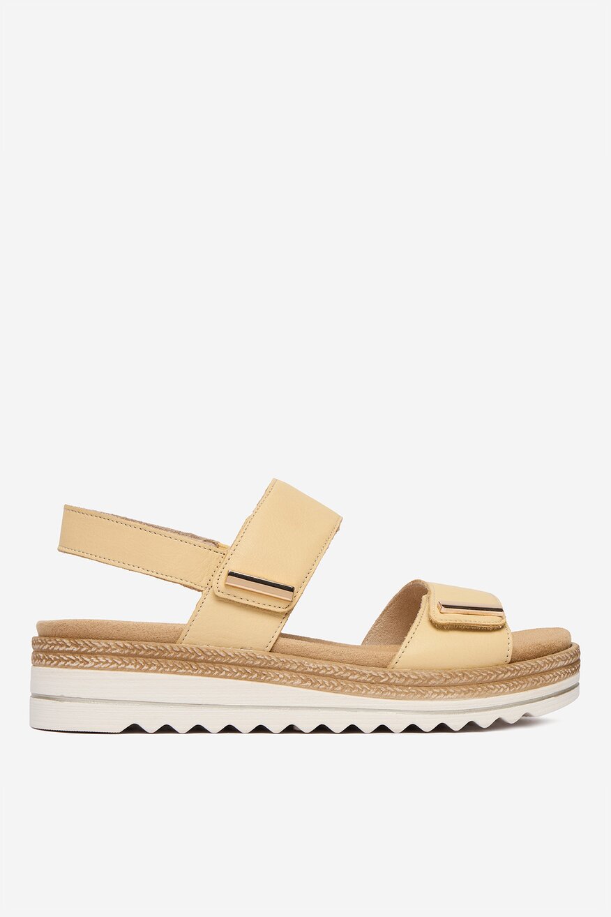 
                Сандали Remonte СВЕТЛОЖЪЛТ - 5906751736265