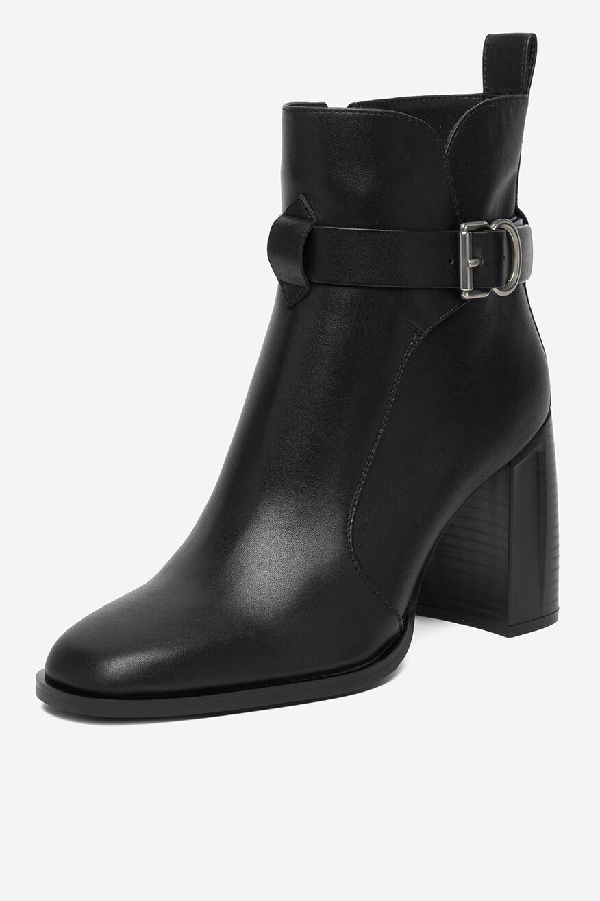 Badura - Botki skórzane - 5906751419588