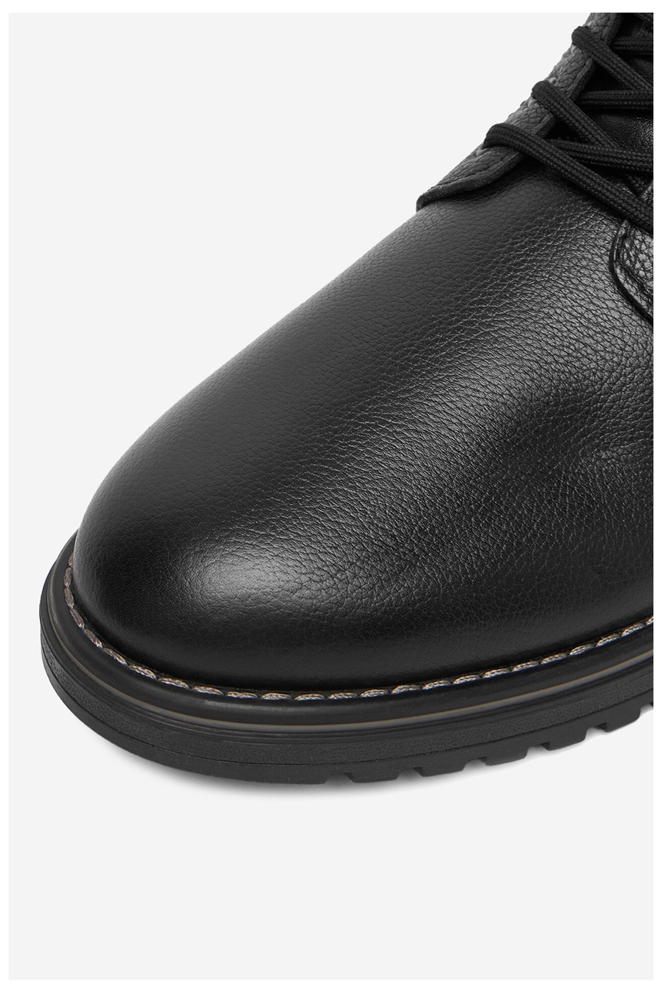 Šněrovací vyšší obuv Lasocki CEO-CAMARO-04 MI24 ČERNÁ