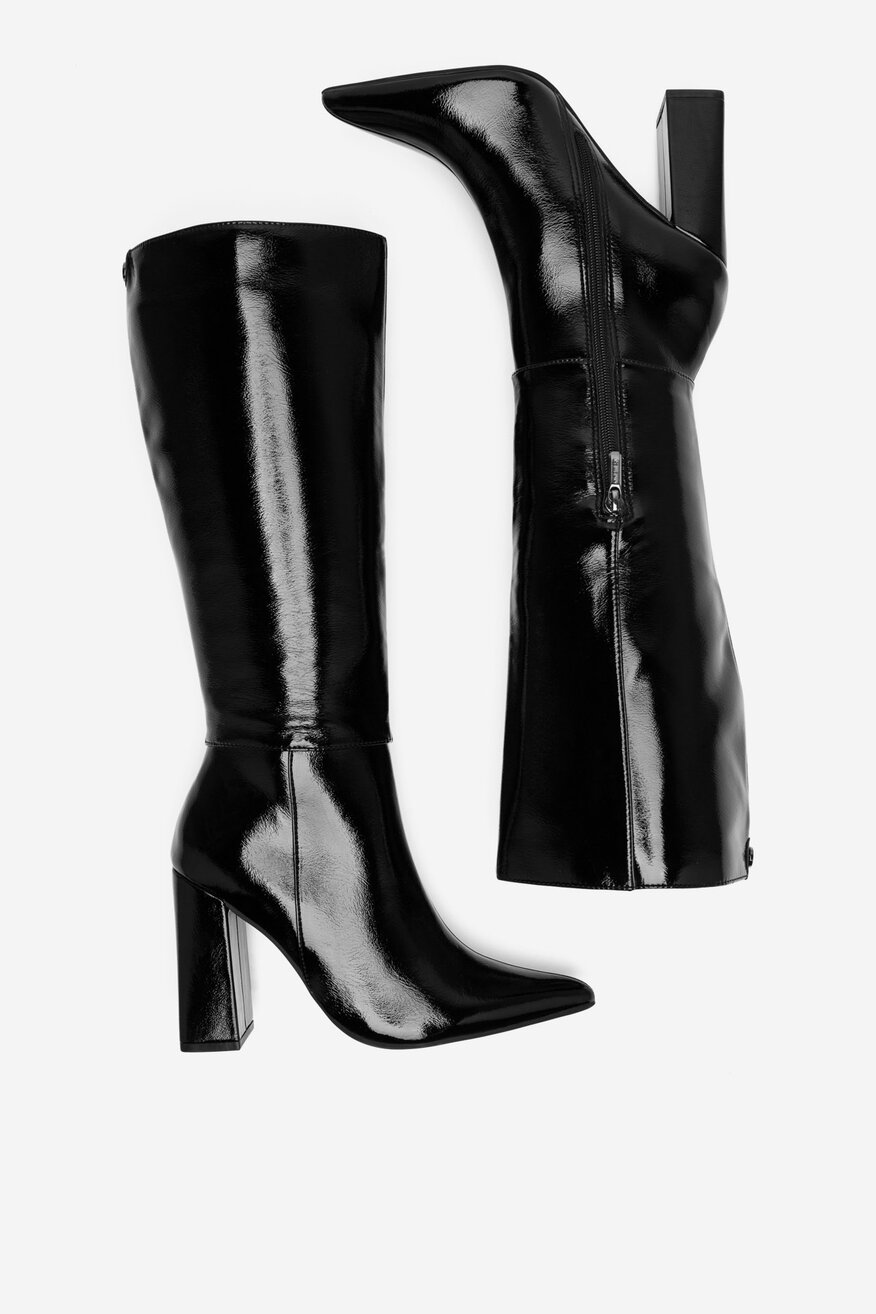 NINE WEST - Kozaki na słupku - 5905588989592