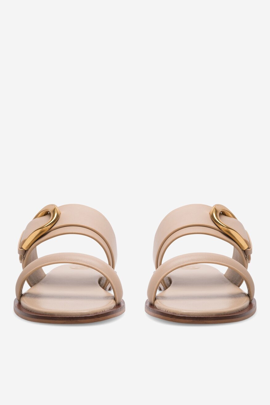 
                Gino Rossi - Skórzane klapki - 5905588344353