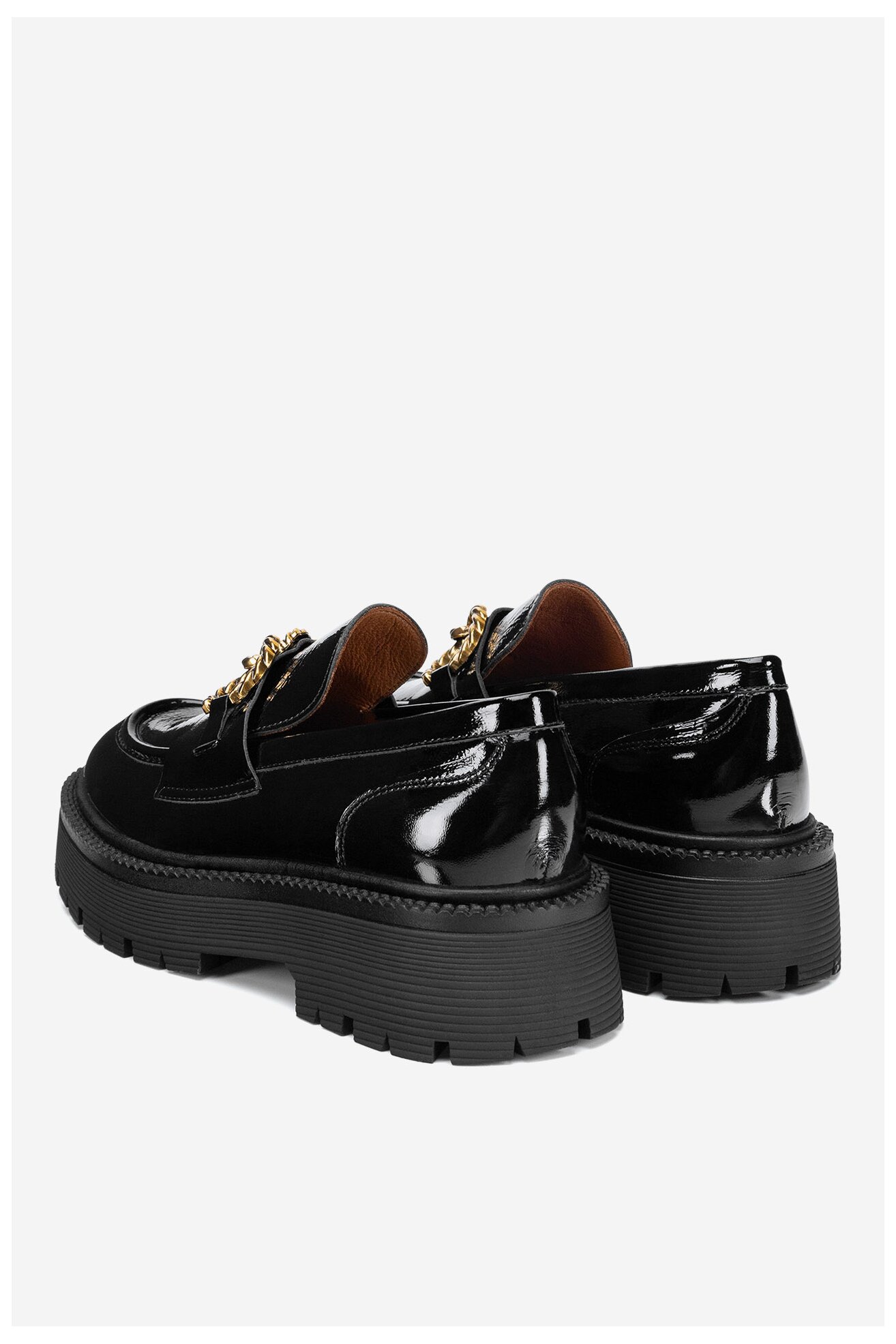 Mokasyn EVA MINGE BASMA-3473 Czarny