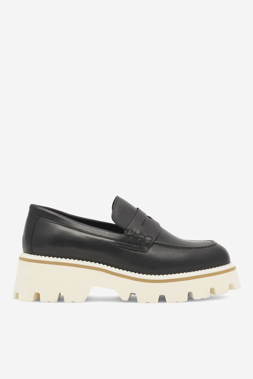 Badura - Loafersy skórzane - 5905588514008