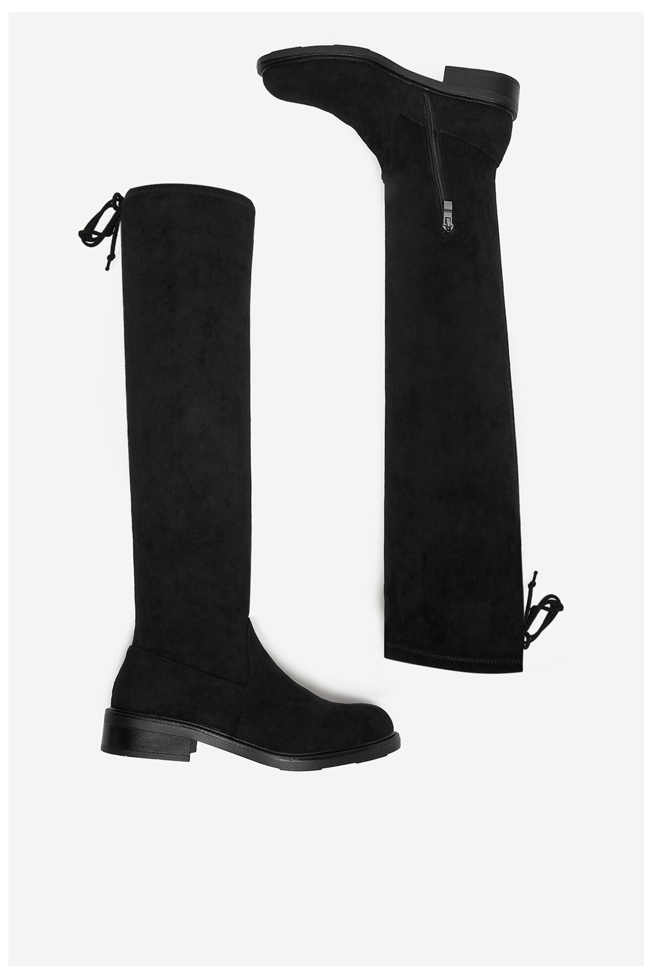 Cizme DeeZee 001-1-BLACK SU NEGRU