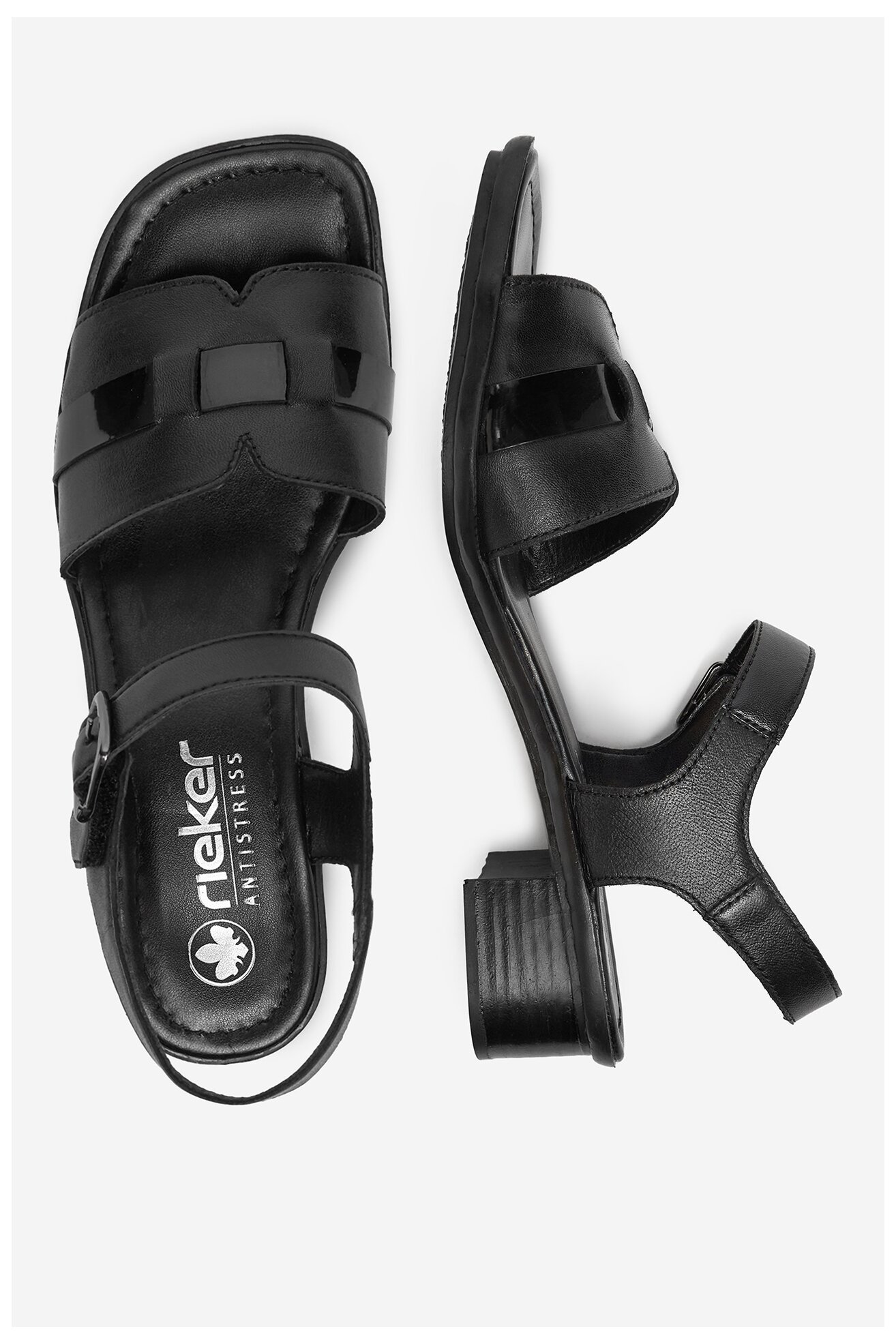 Sandały Rieker CEO-62685-00 Czarny