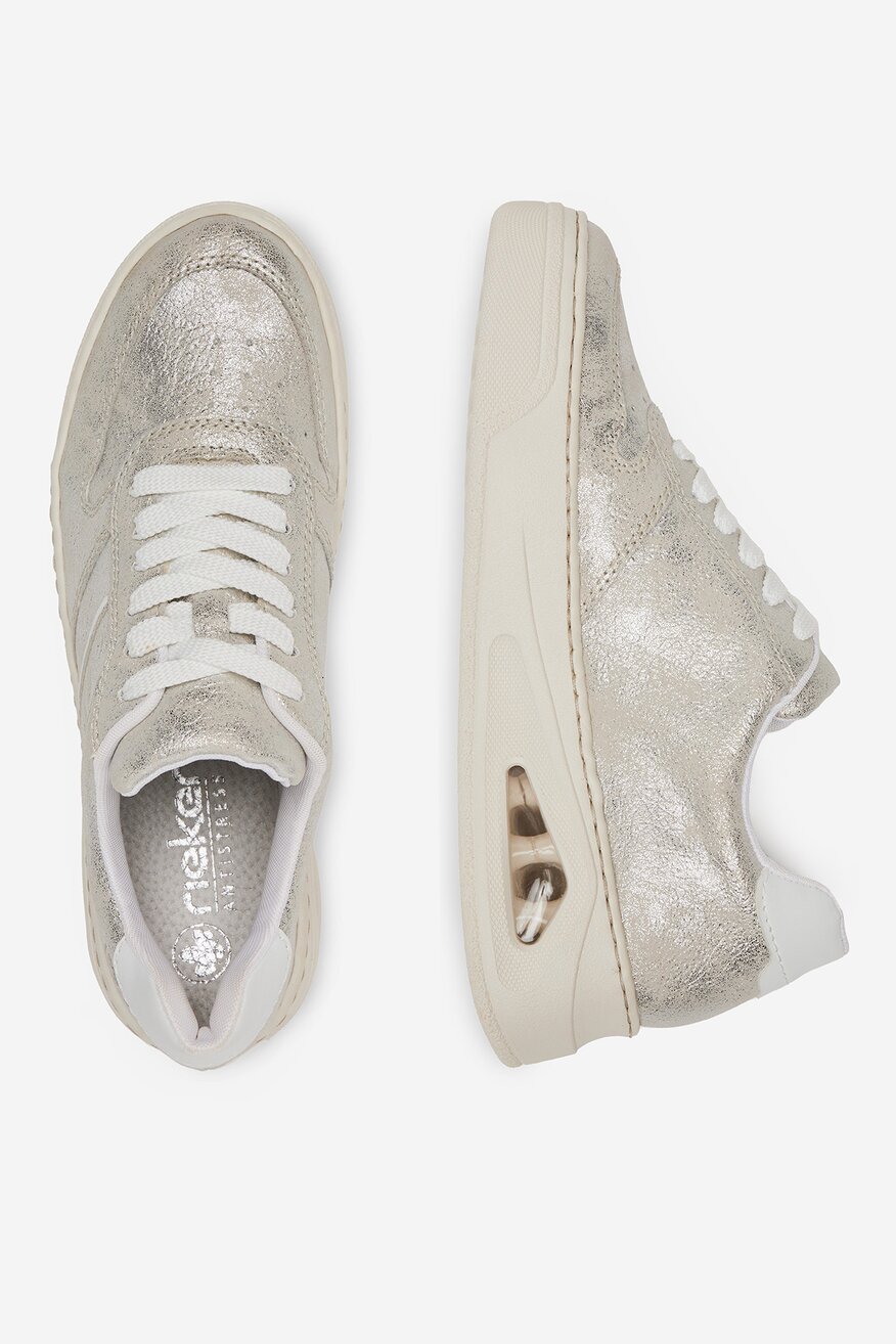 Sneakerși Rieker ARGINTIU - 2230074042240